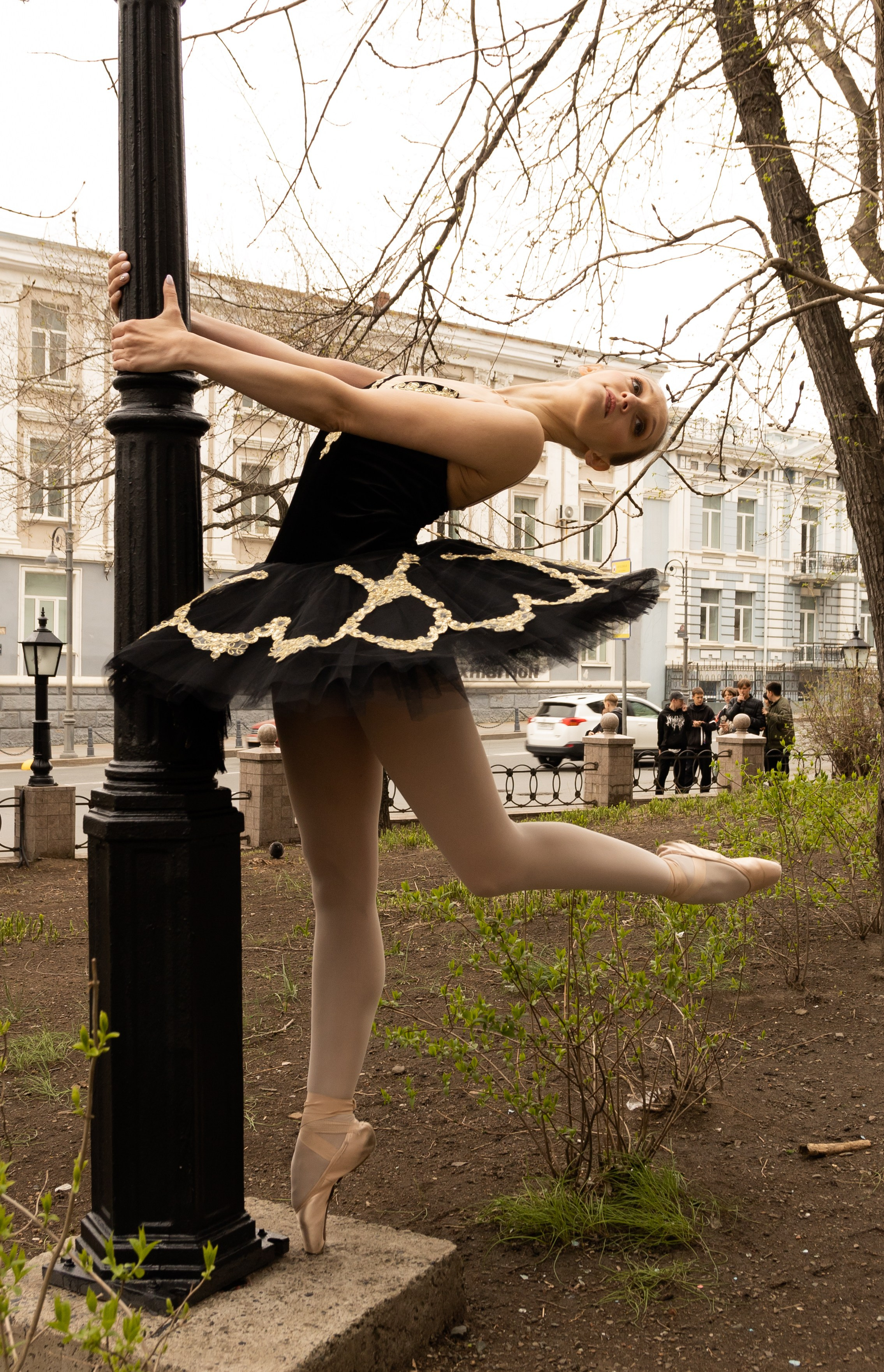 Балерина в городе. Фотограф Владивосток