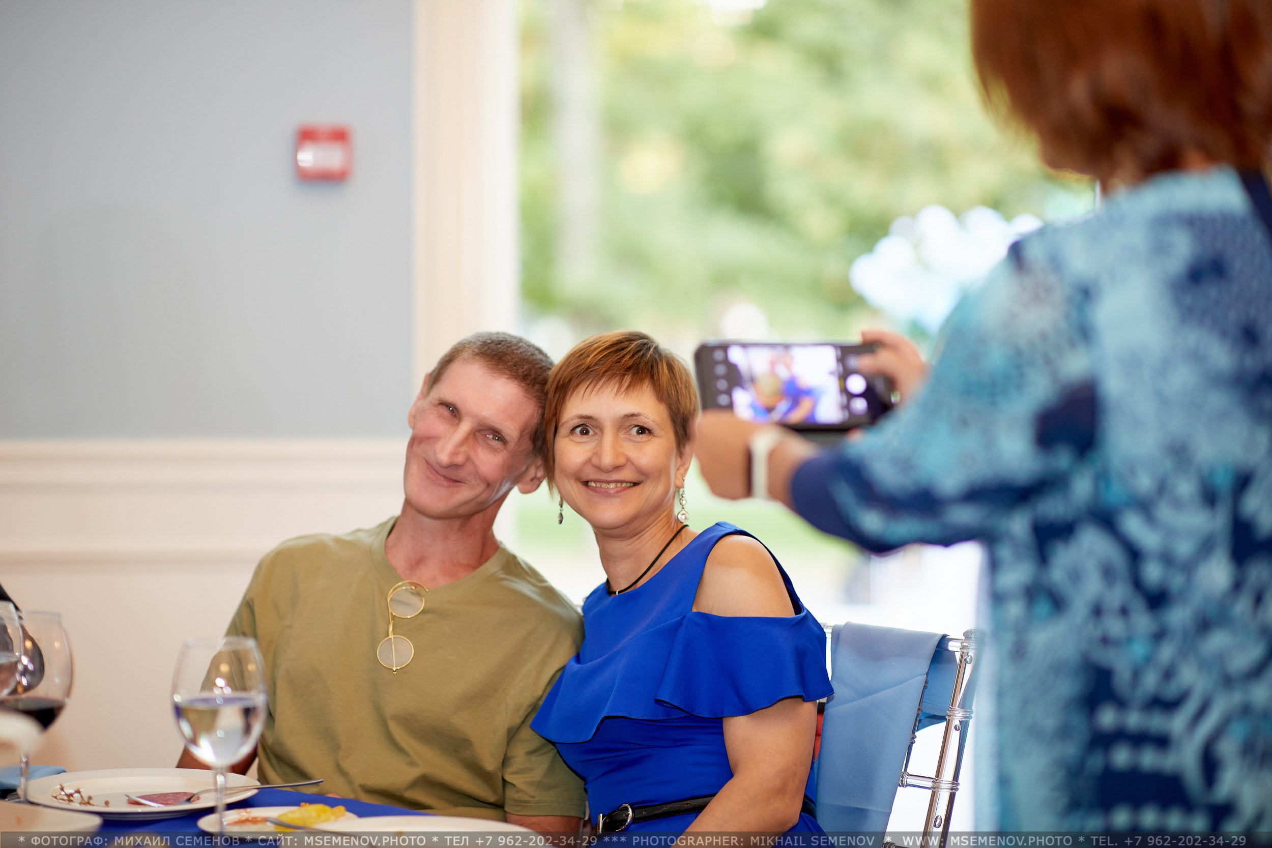 Юбилейная свадьба Григория и Дины!. Photographer for business Mikhail Semenov. Aqua photo studio, photo school