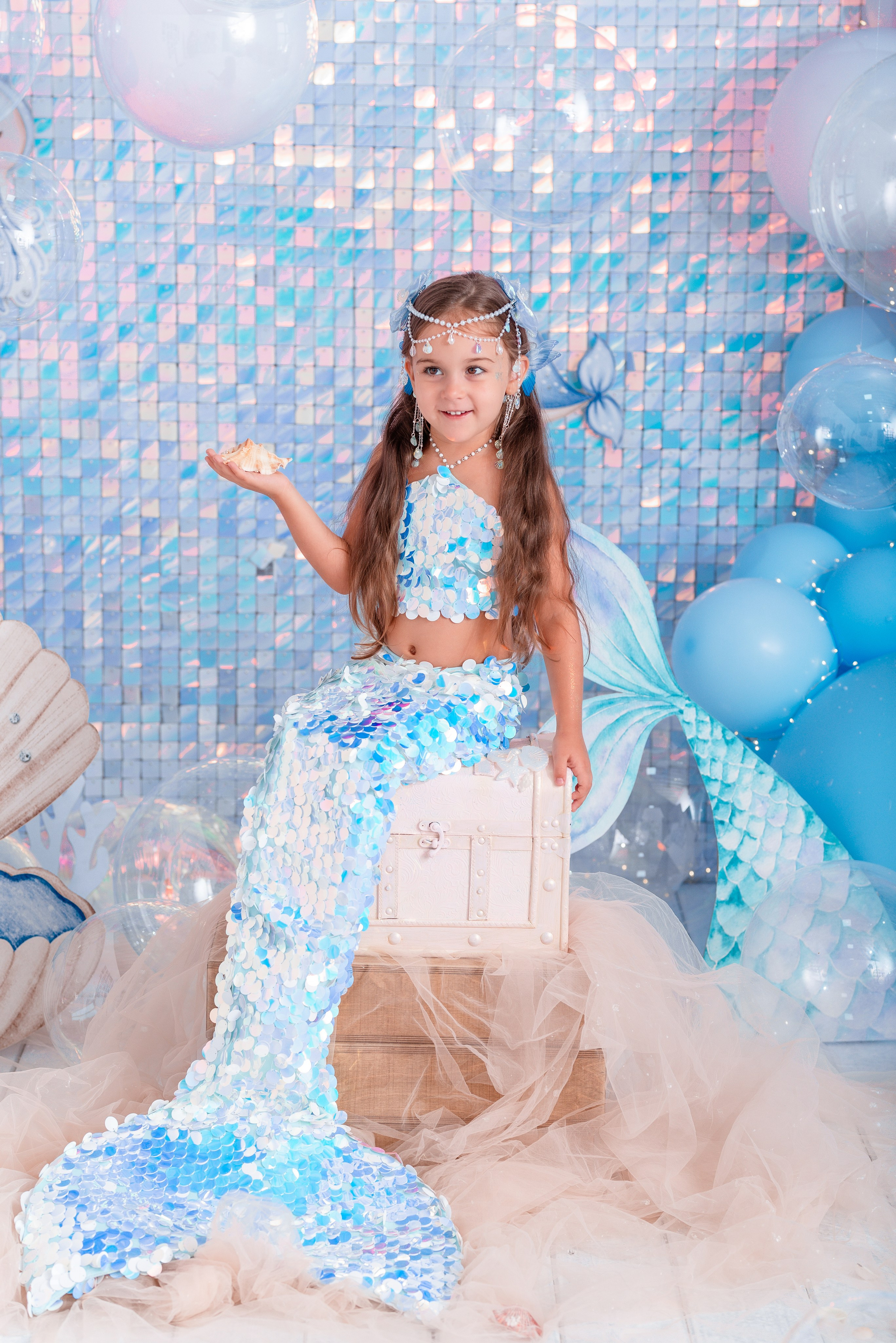 Детский фотопроект «Русалочка» в Сочи. Детский студийный фотограф Сочи