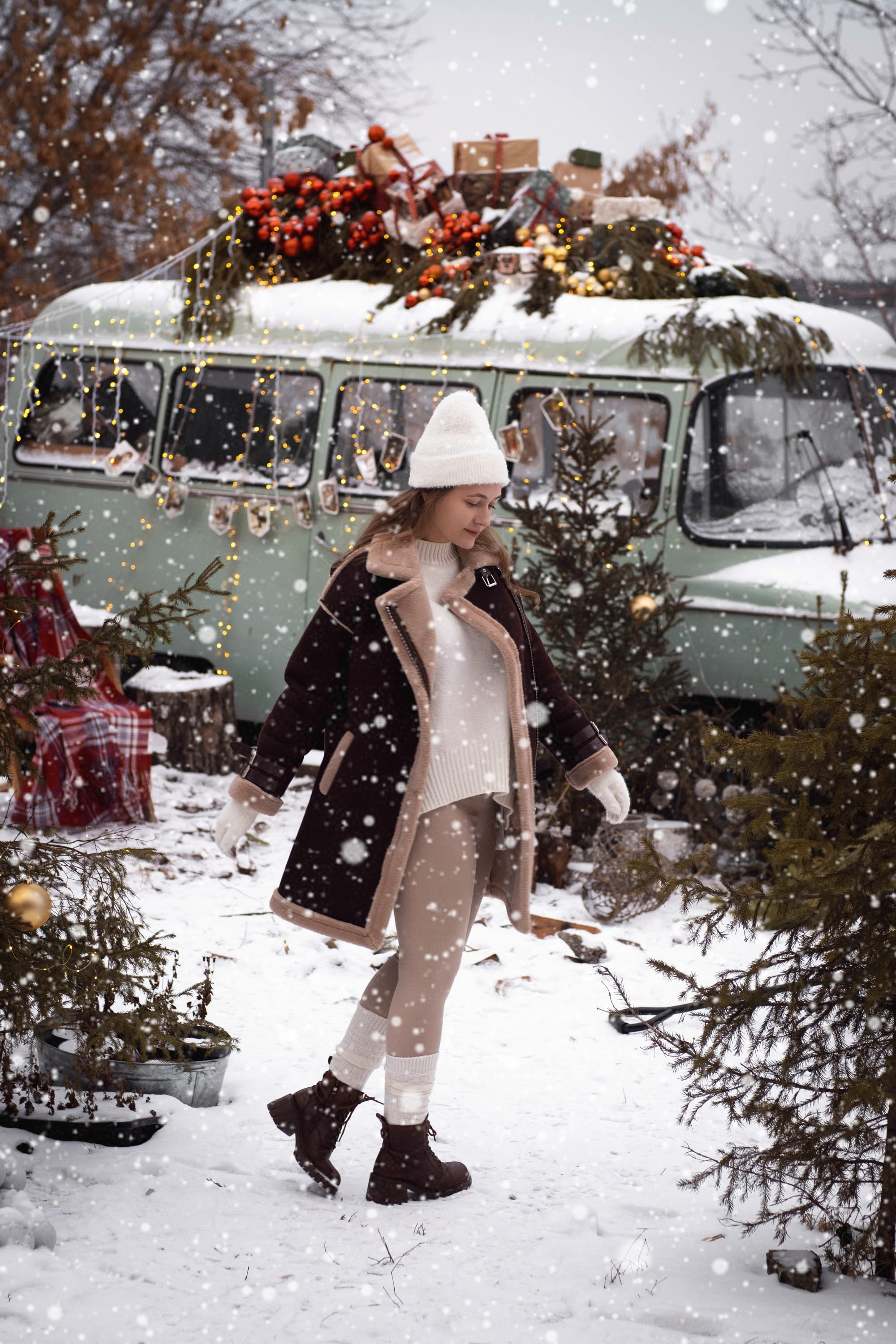 Новогодняя фотосъёмка для Юлии. Свадебный и семейный фотограф в Тюмени Екатерина Дубровина