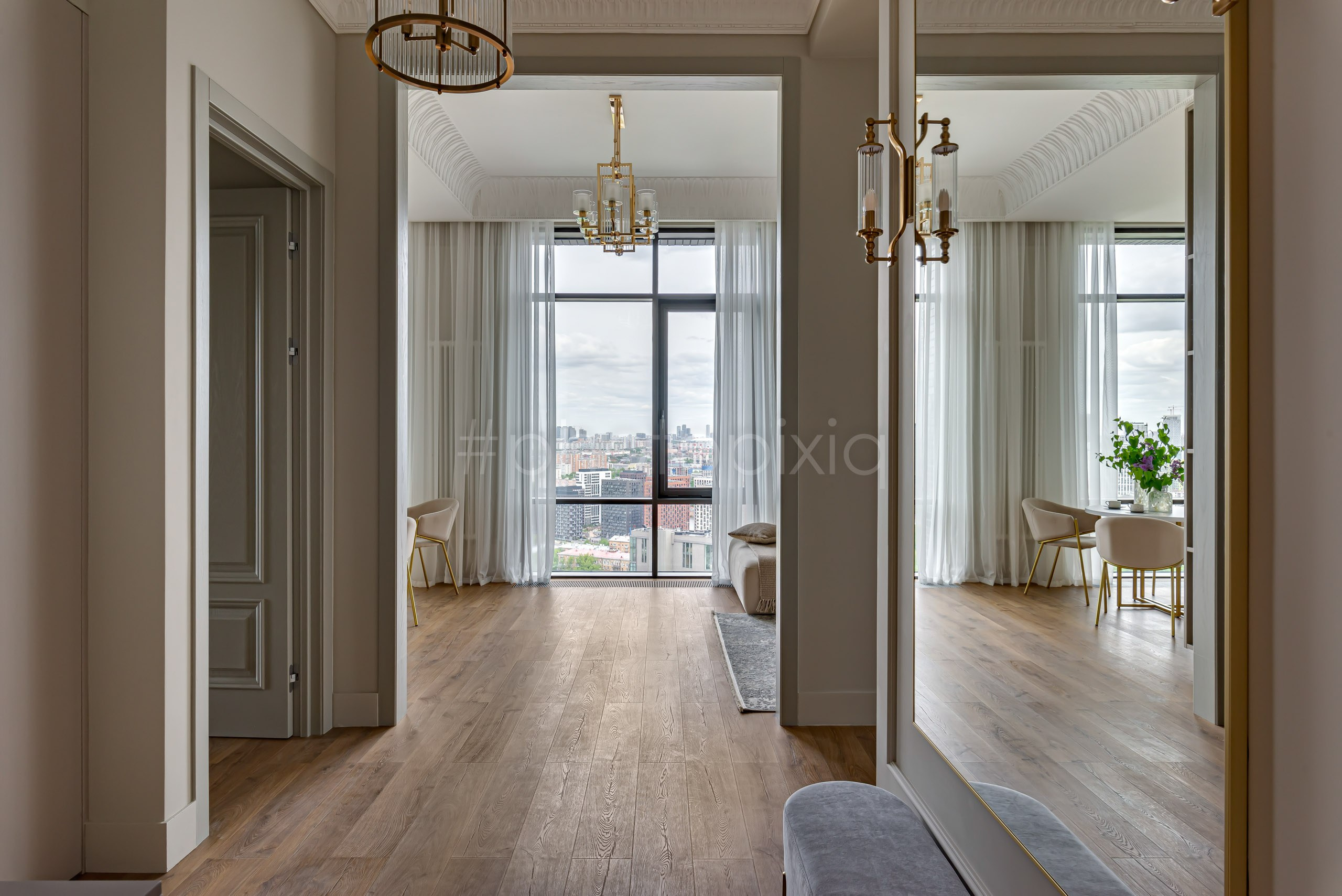 Интерьерная съёмка квартиры в Фили Сити. Интерьерная съёмка и виртуальные туры — Интерьерный фотограф Кузнецов Сергей (photopixiq)