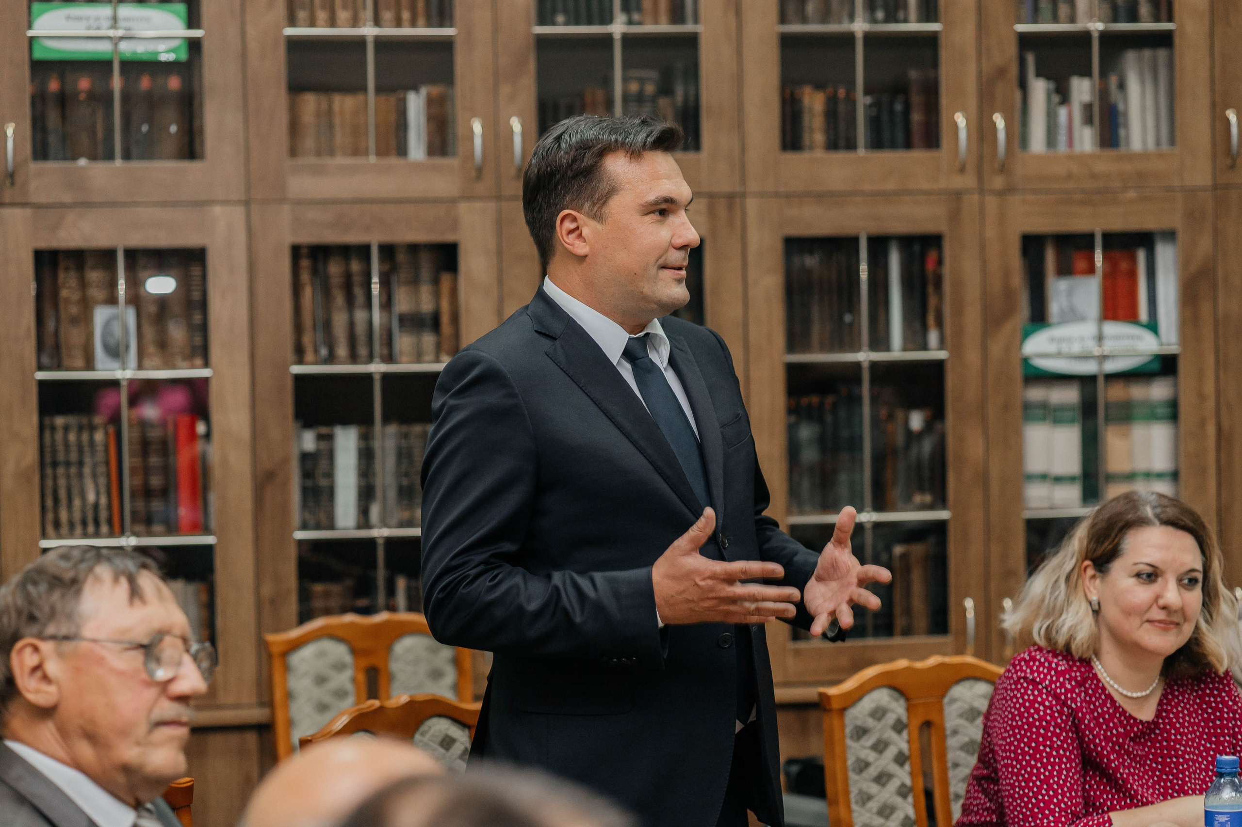 Награждение шахматной федерации