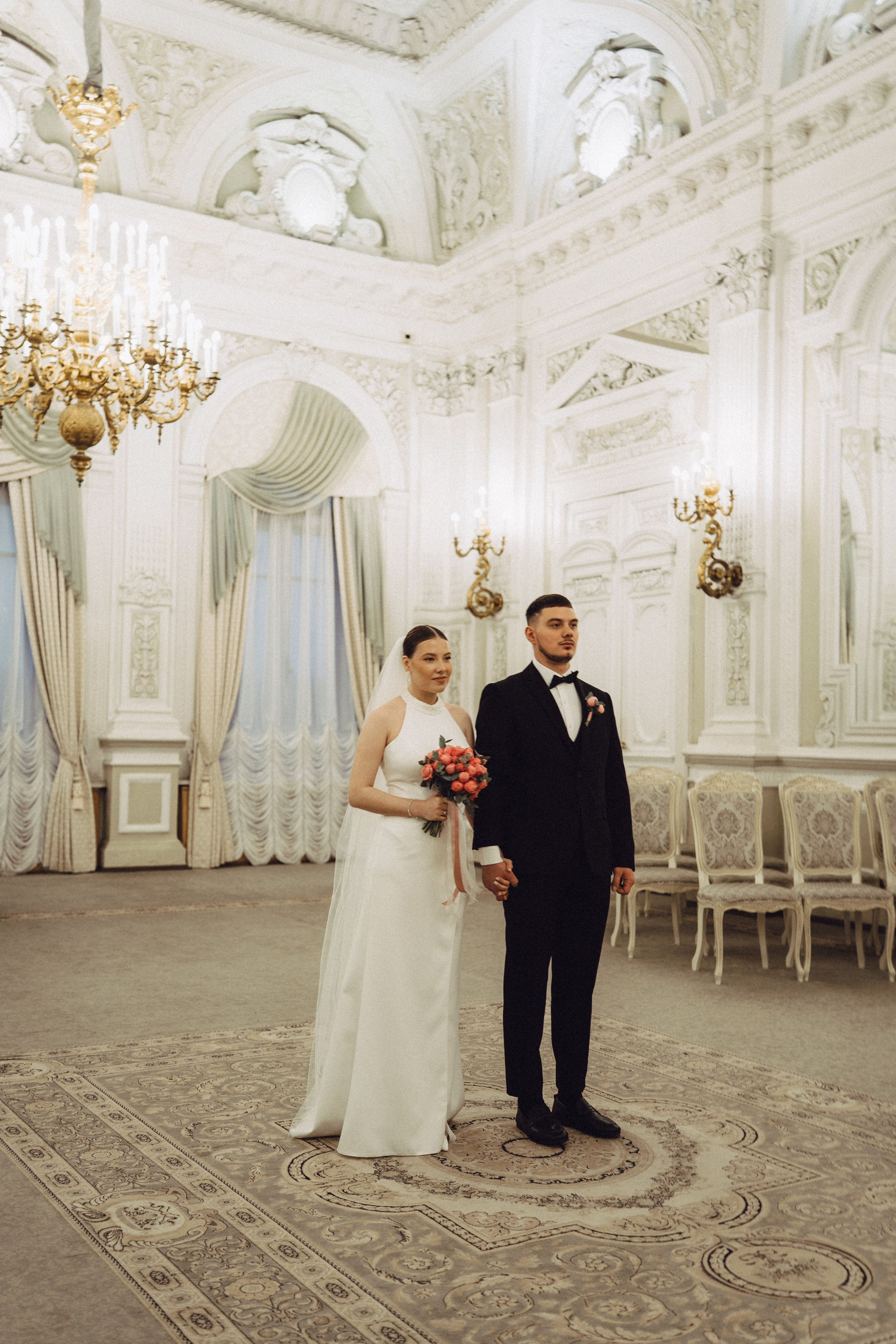 СВАДЕБНАЯ СЬЕМКА В ПЕВОМ ДВОРЦЕ БРАКОСОЧЕТАНИЯ. Профессиональный фотограф, Санкт-Петербург — Виктория Богомолова