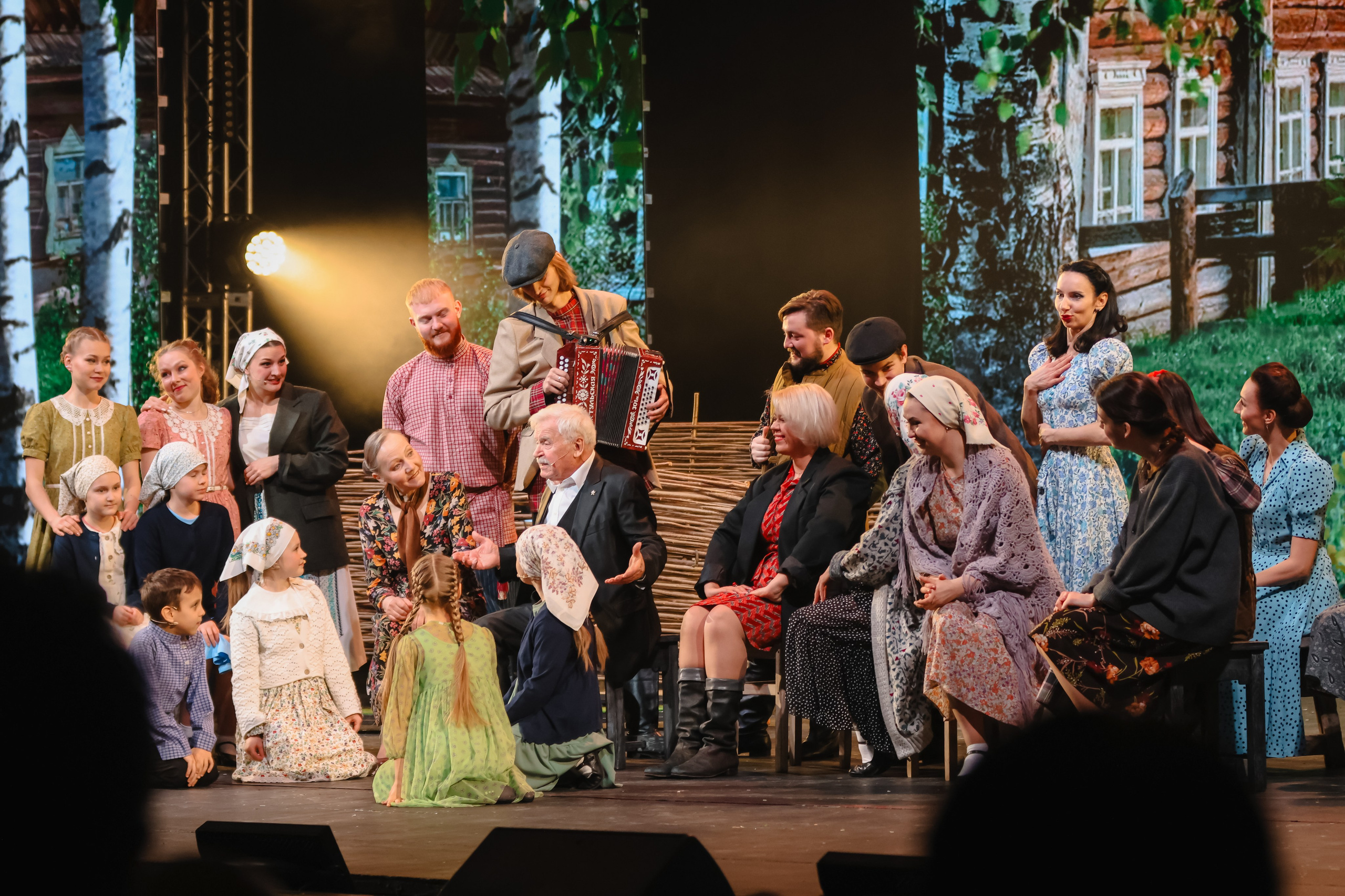 Василий Теркин, театр «Русская песня». Фотограф Ольга Махалова — Санкт-Петербург, Москва, Нижний Новгород