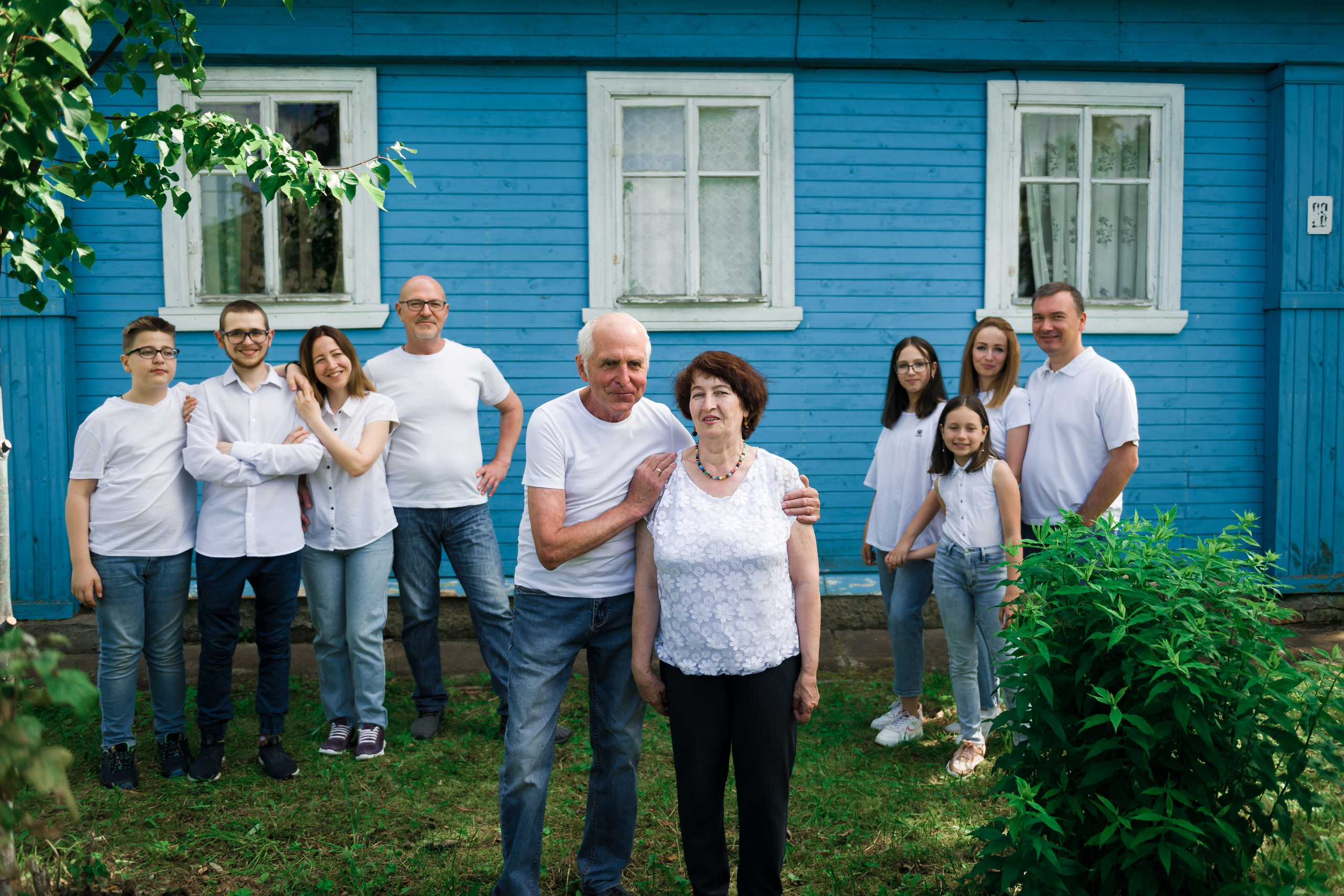 Три поколения. Фотограф Егоров Констанин