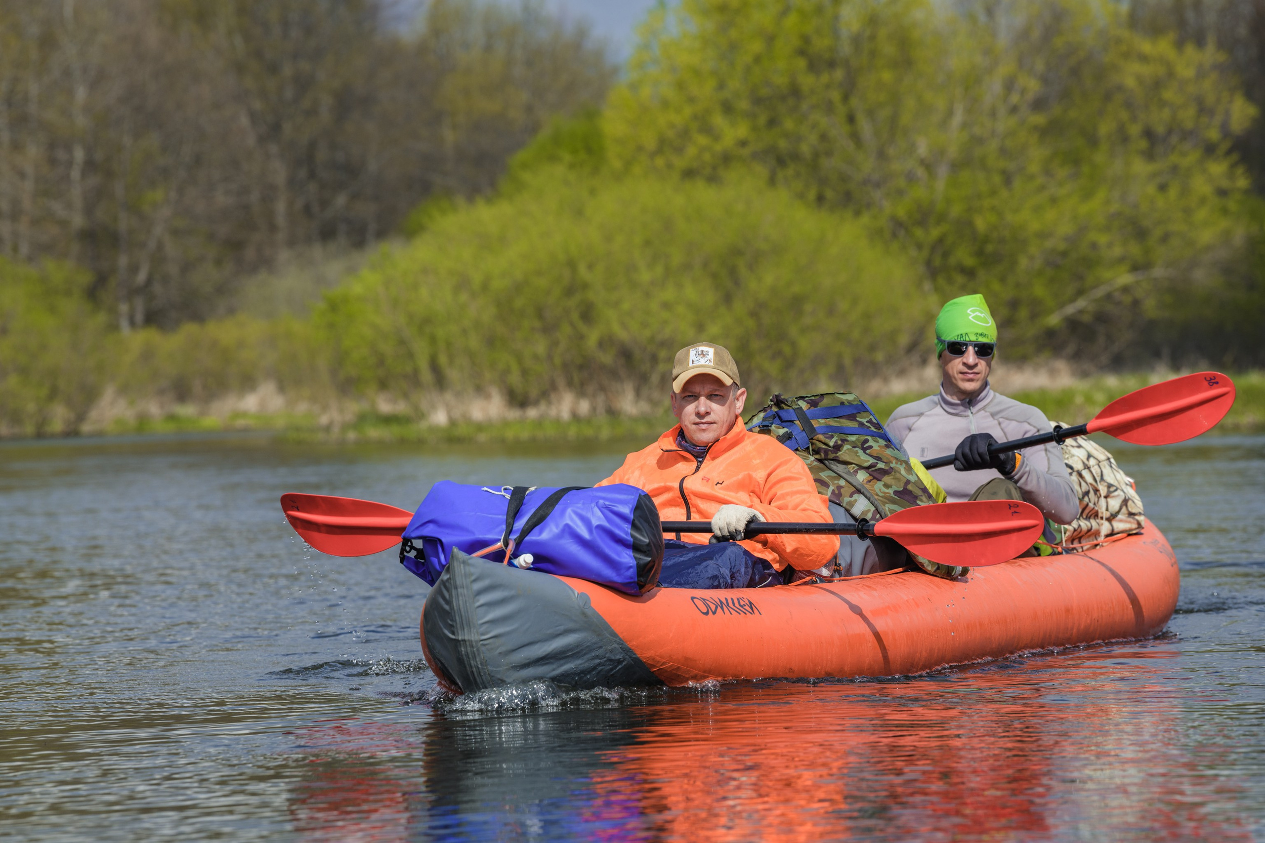 Водный поход 1-й кс по реке Случь. Репортажный фотограф Владимир Беляй