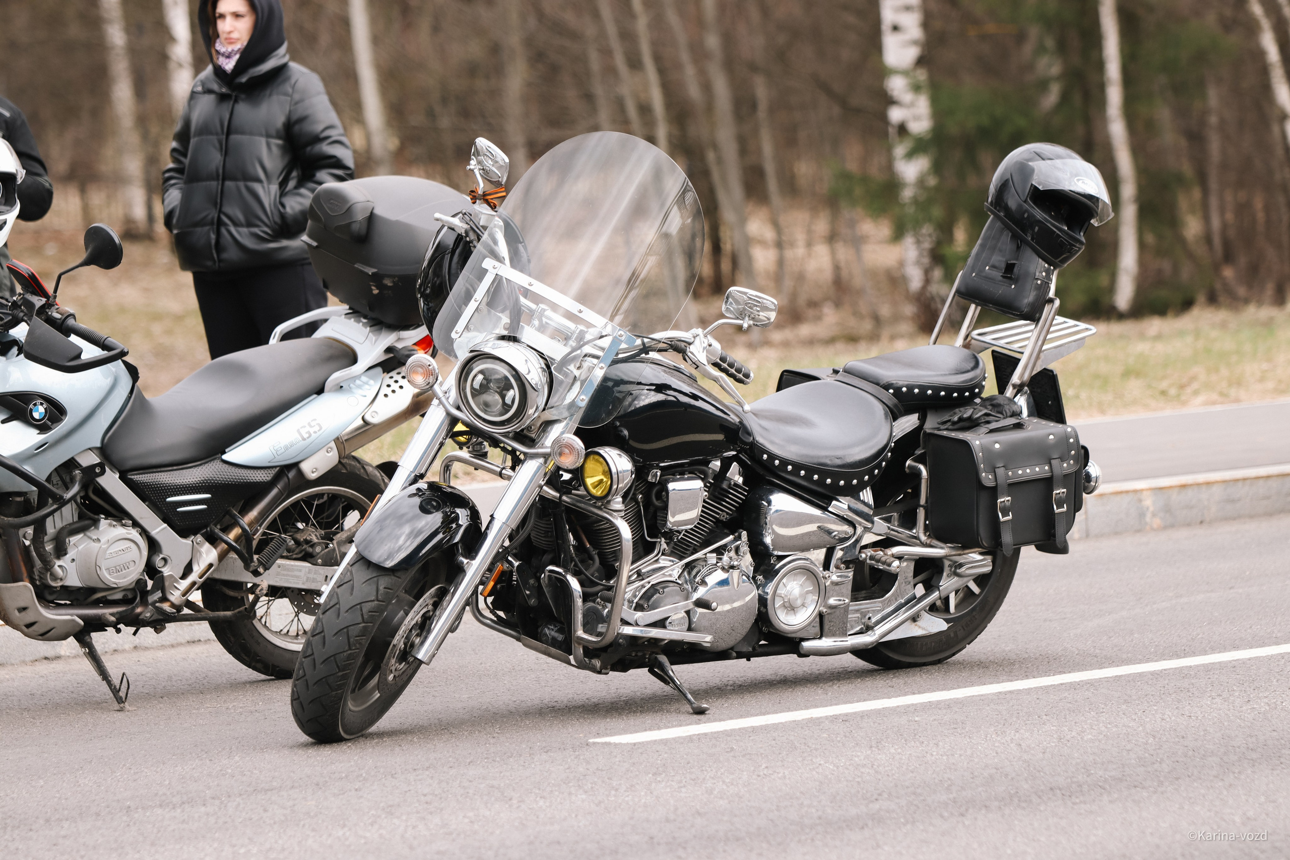 Открытие мотосезона 2025 Зеленоград. Репортажный фотограф в Москве и Зеленограде Karina-vozd