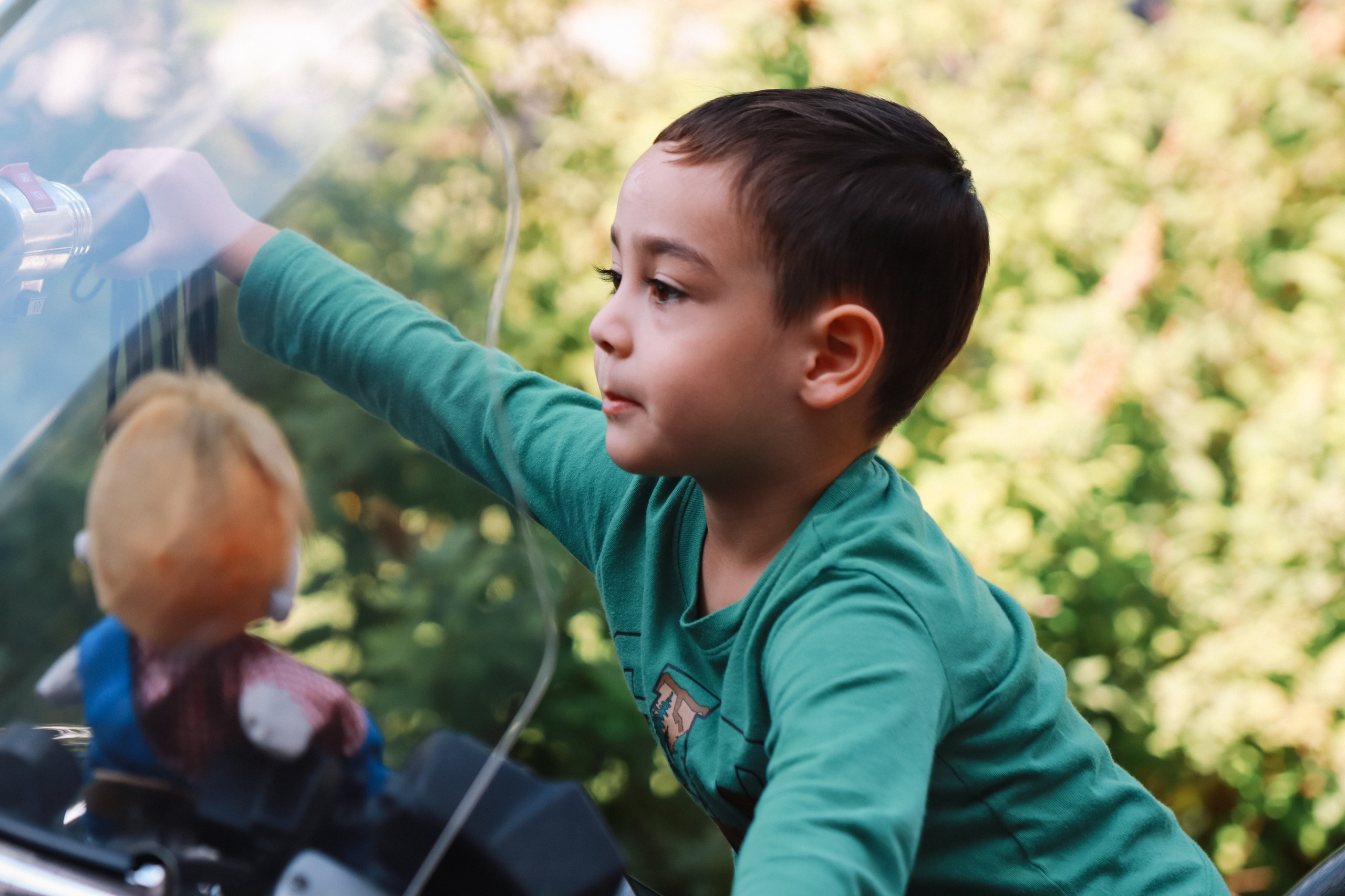 Выезд «Мототерапии» в детскую больницу в Солнцево. Репортажный фотограф в Москве и Зеленограде Karina-vozd