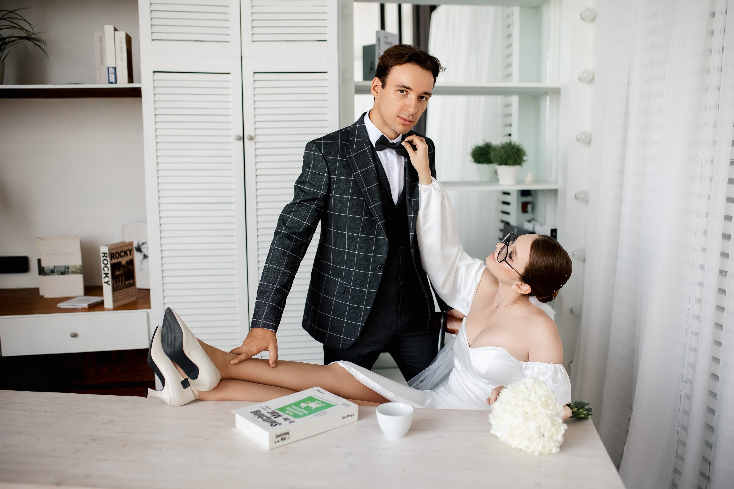 Иван и Кристина. Студийный час. Свадебный фотограф в Хабаровске