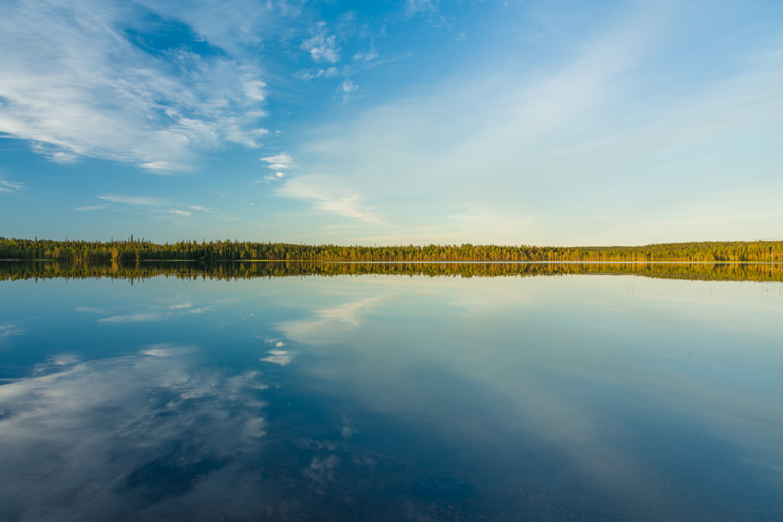 Озера Soppana. Северные Ночи