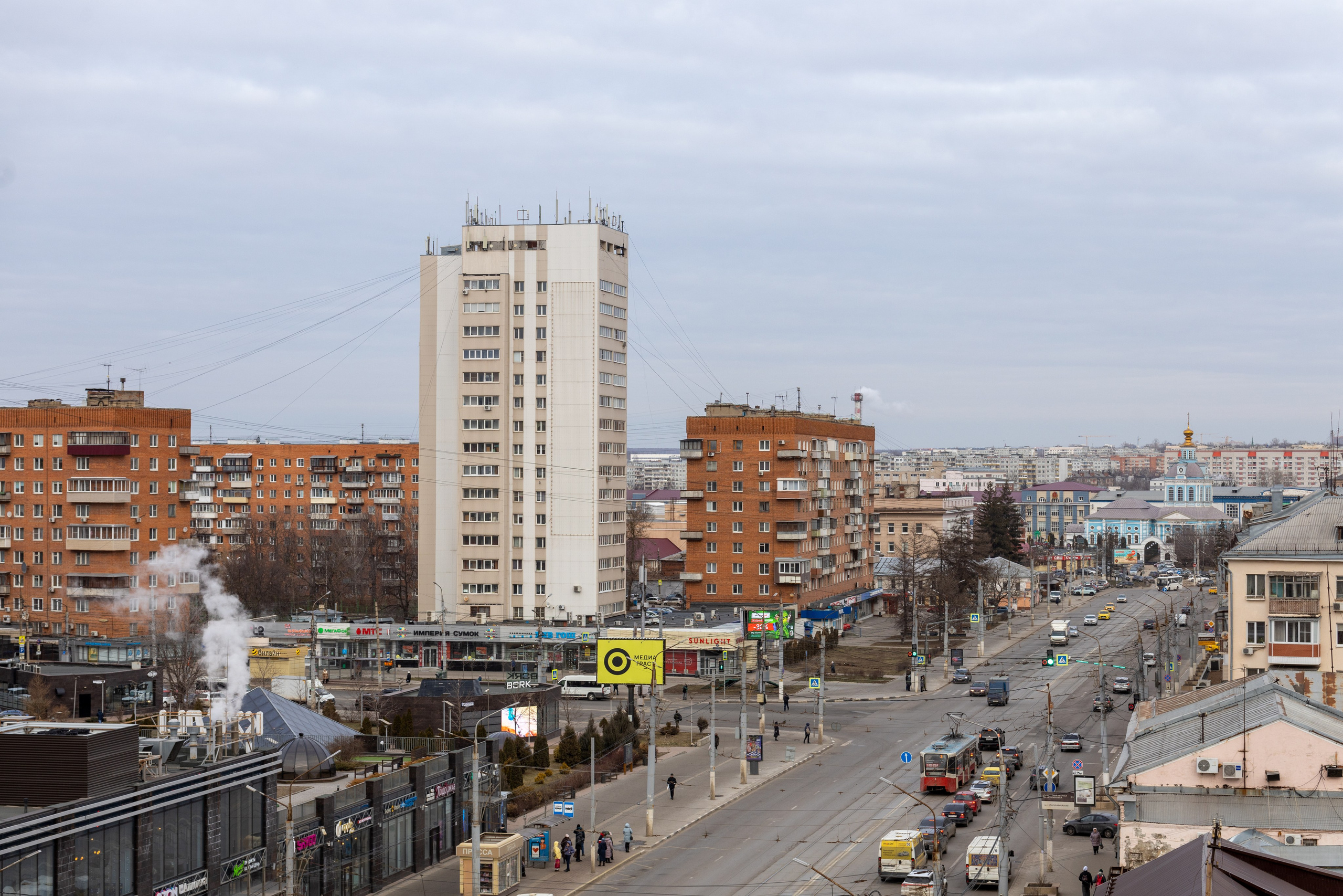 Виды на центр Тулы из СК Рояль. Фотограф в Туле Крупский АнДРей. Фотостудия «КАДР71» в Туле