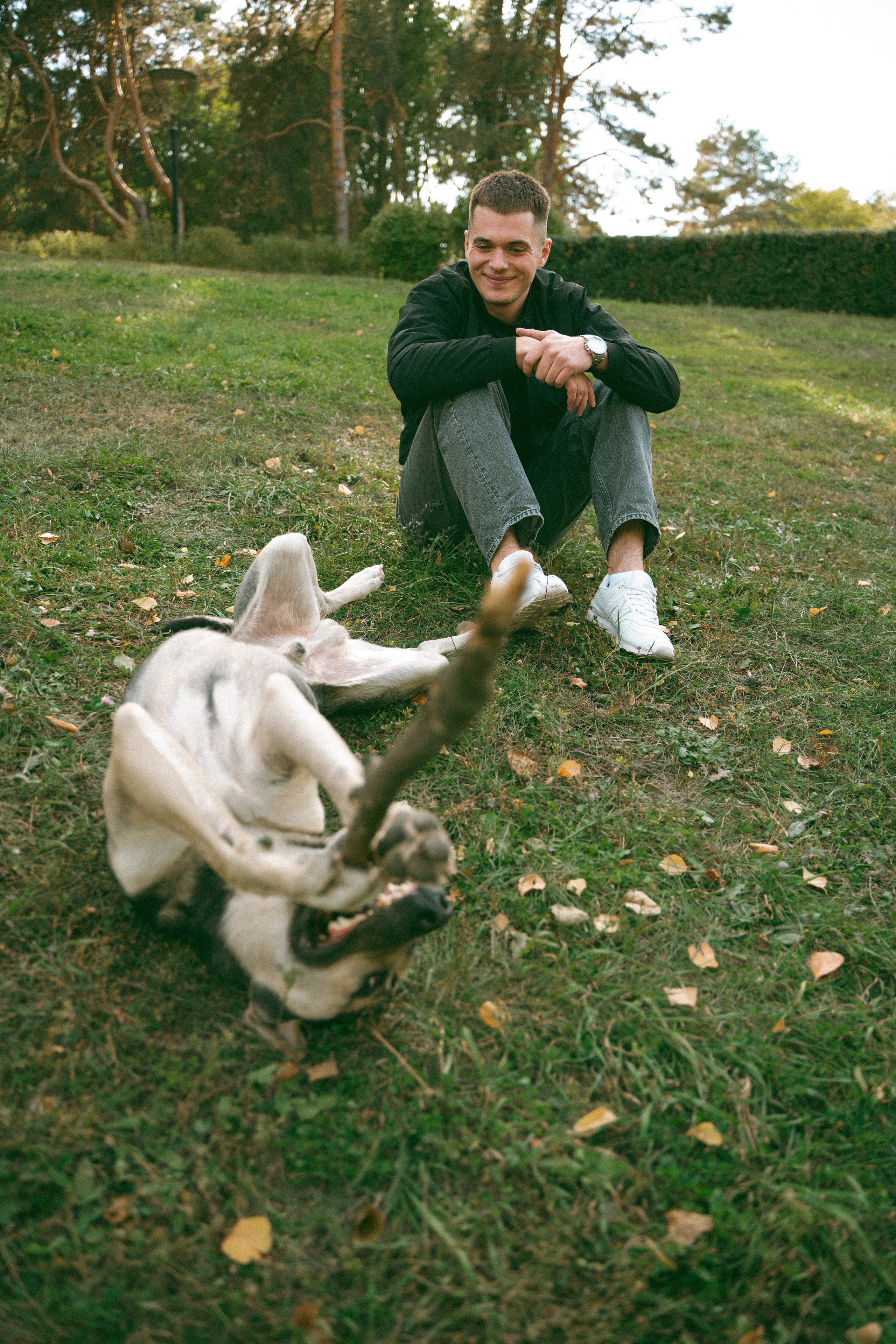 Прогулка в парке. Фотограф Мария Зайчик