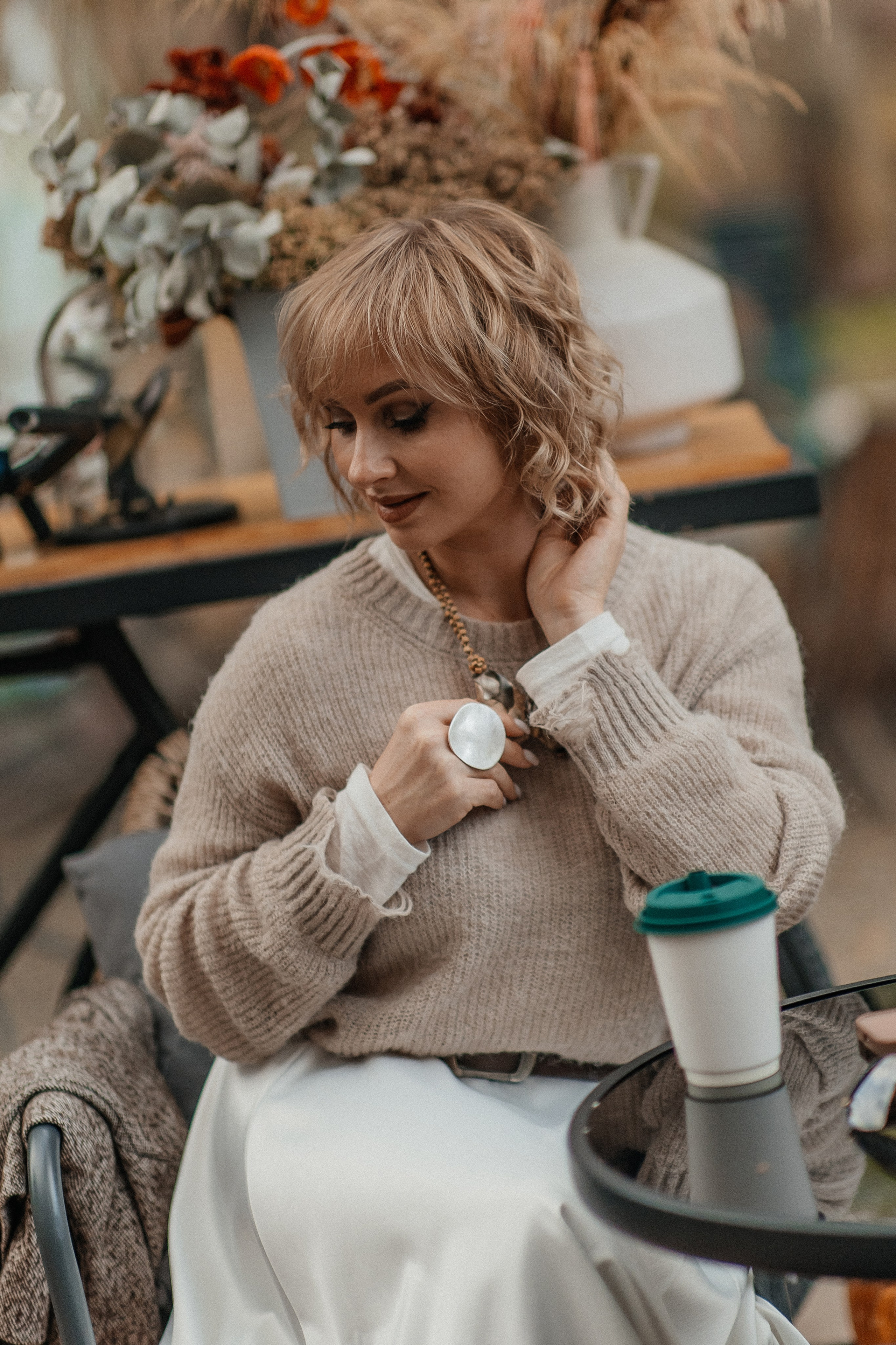 Маша и осень