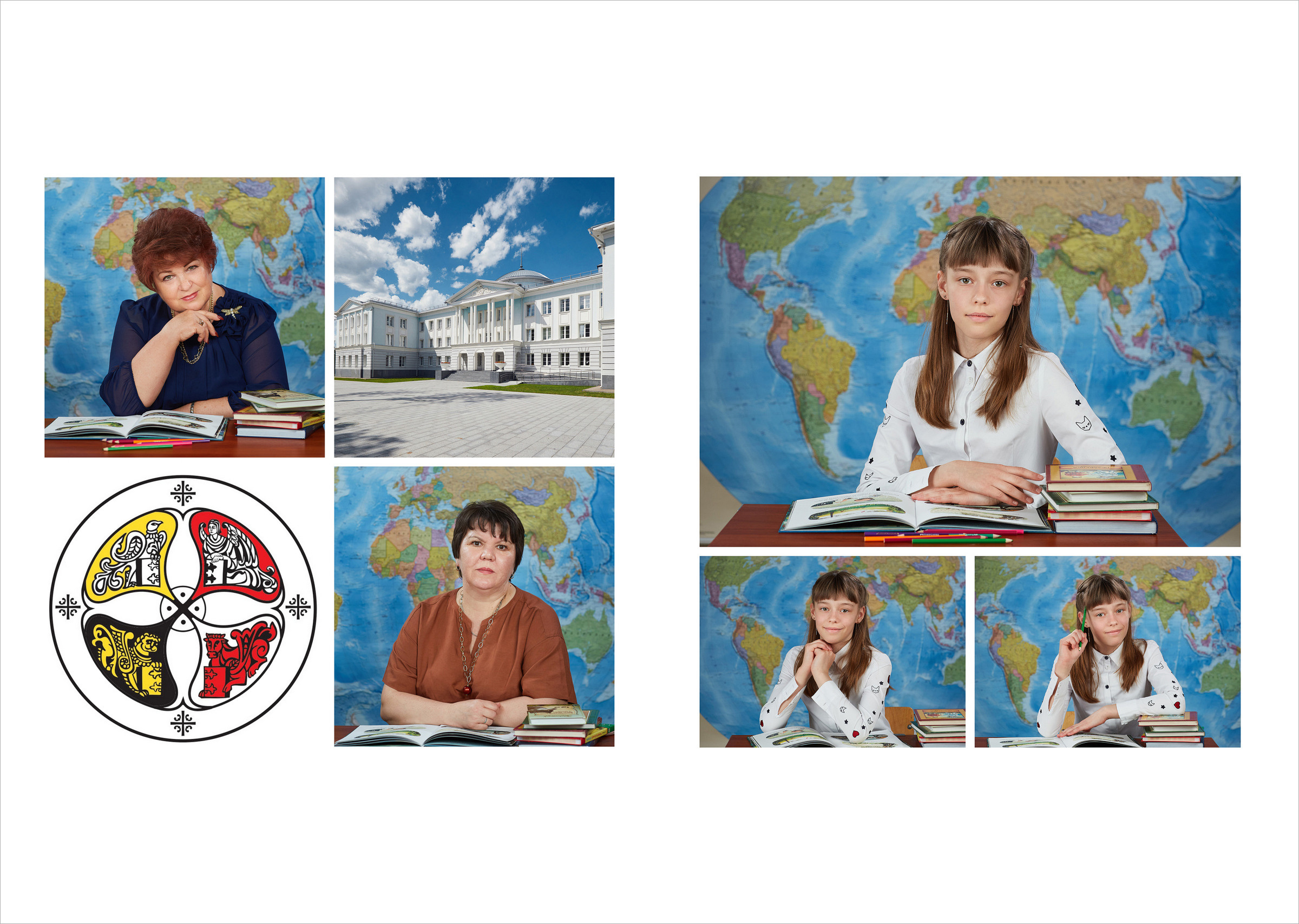 Классный школьный альбом. Школьный фотограф Сергей Беликов