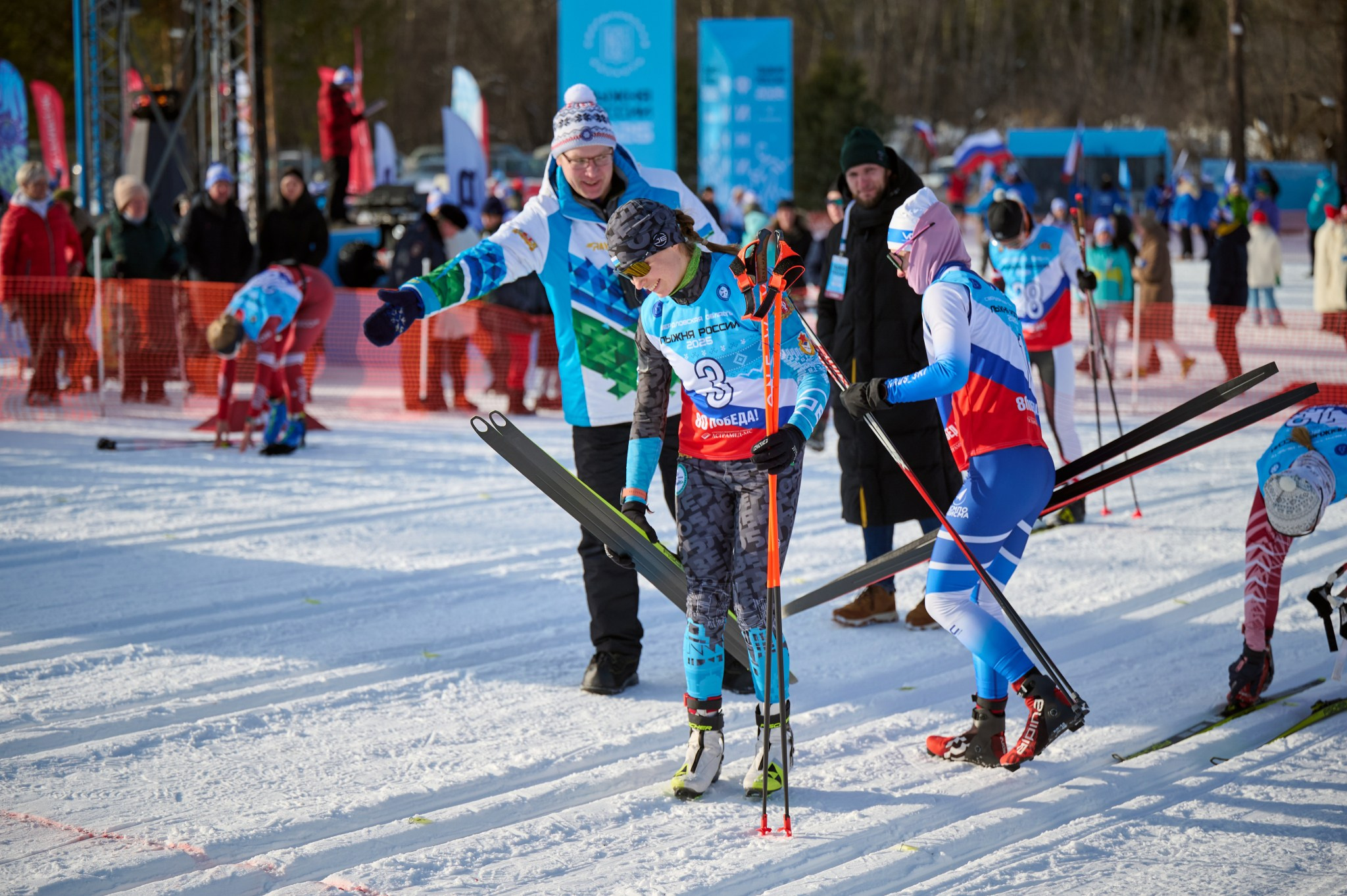 Лыжня России 2025. Мезенцев Евгений фотограф