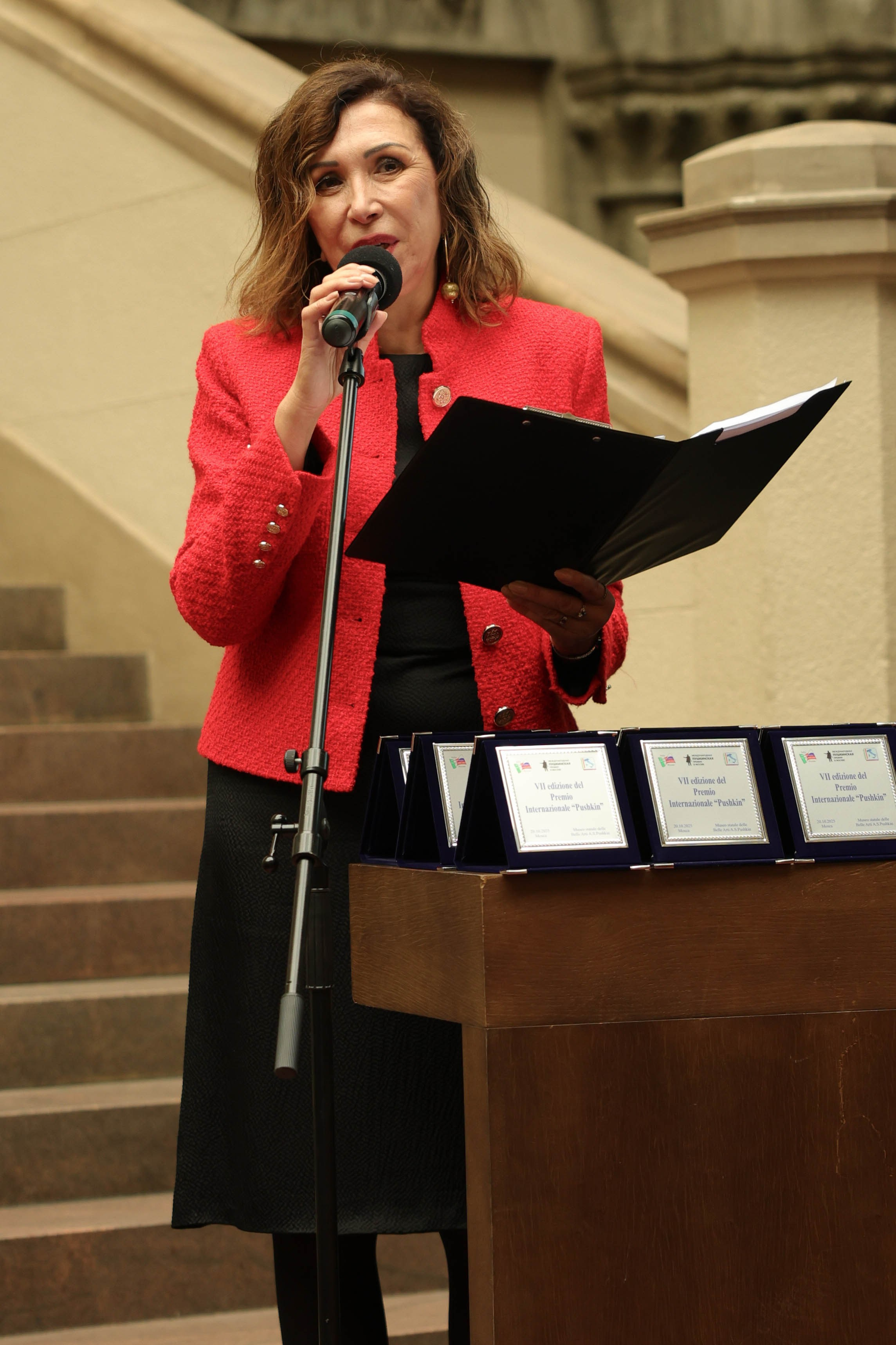 Пушкинская премия. Фотограф Шурыгина Эльвира Москва