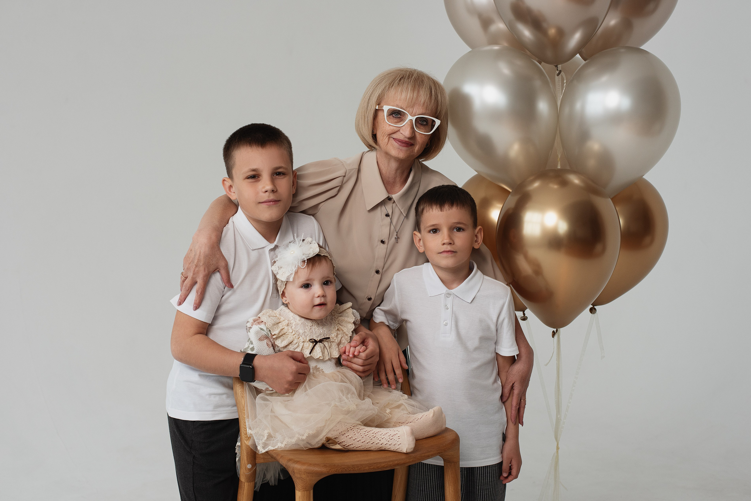 Фотосессия годика Алина. Семейный фотограф в Южно-Сахалинске Анастасия Лимарева