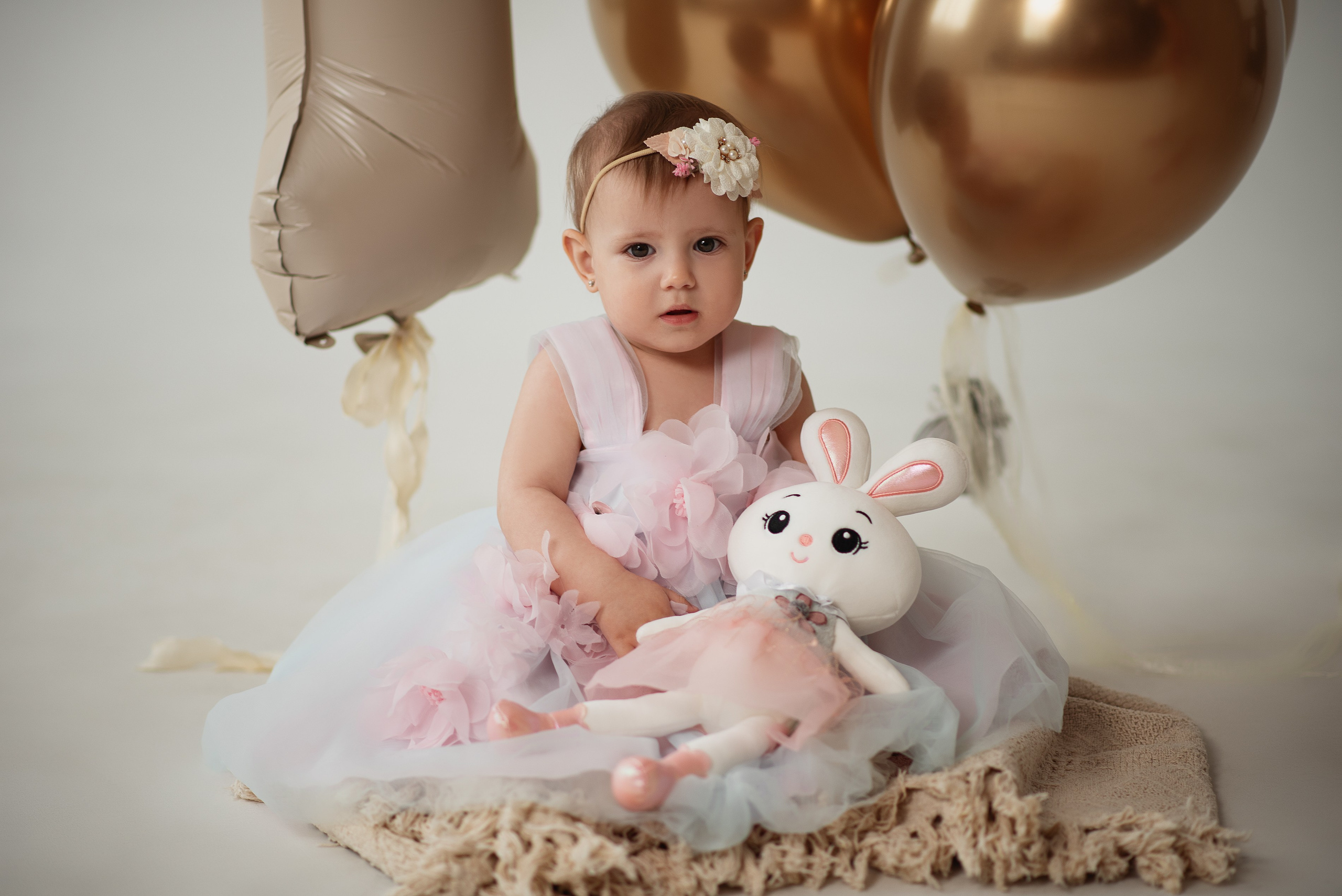 Фотосессия годика Алина. Семейный фотограф в Южно-Сахалинске Анастасия Лимарева