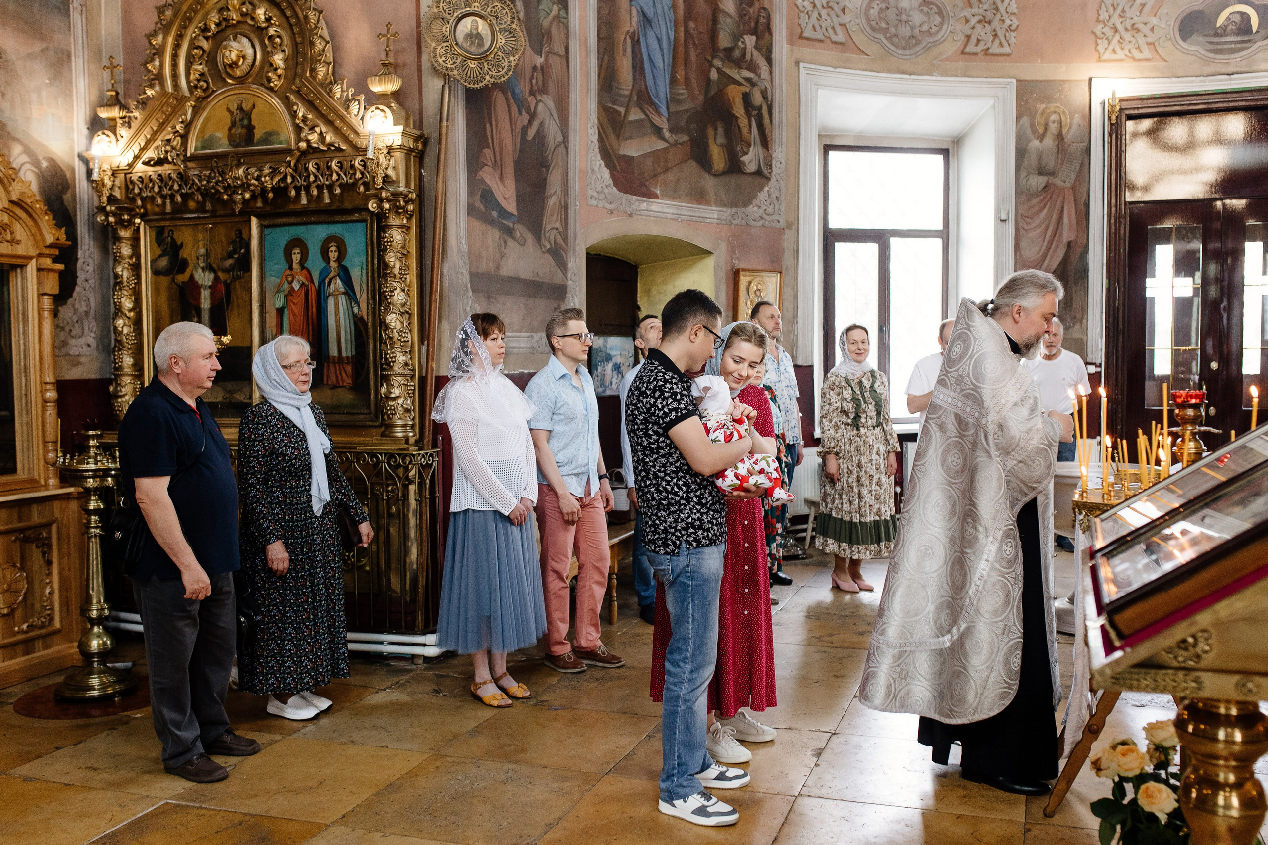 Крещение Агаты. Свадебный и семейный фотограф Екатерина Иванова