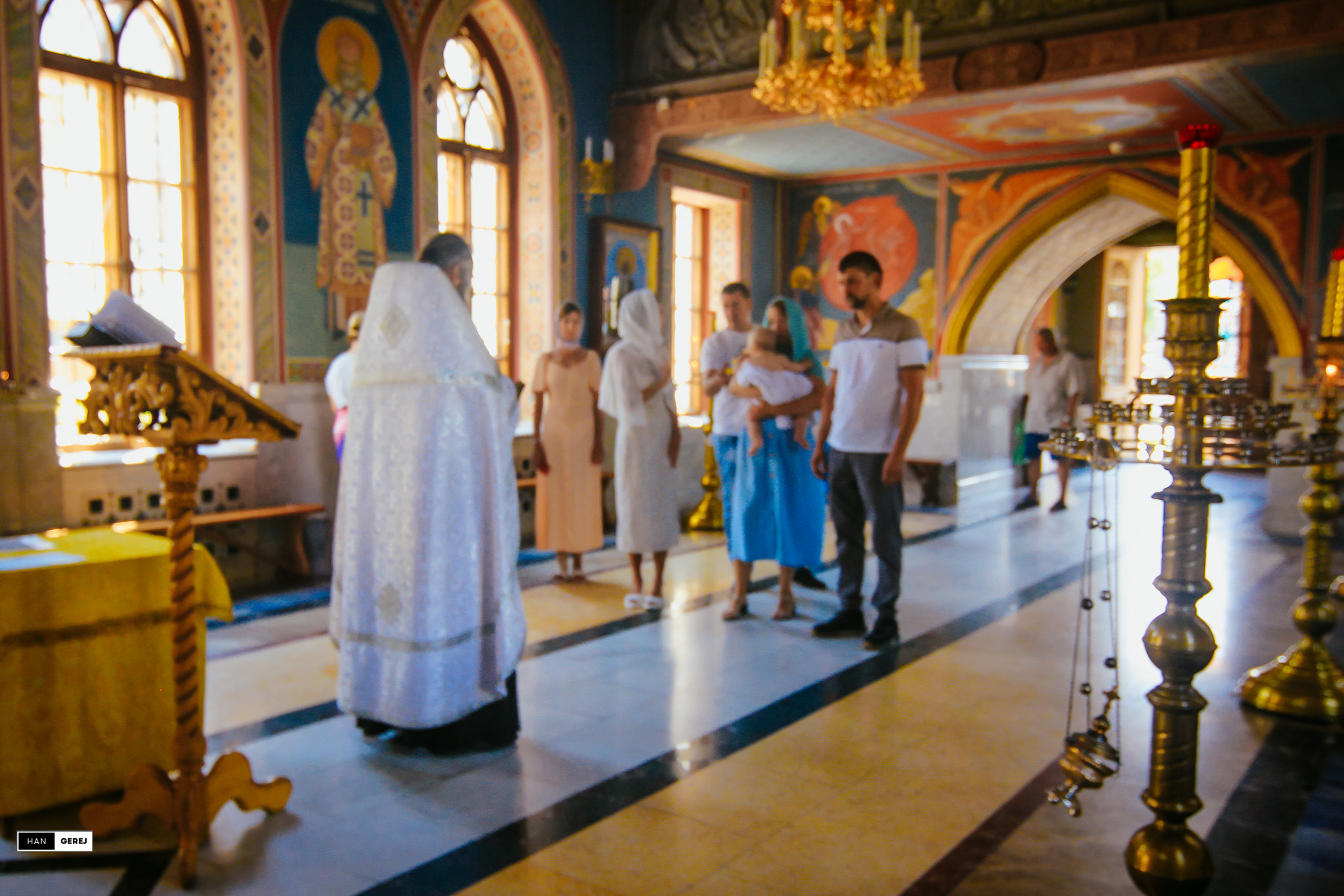«Церковь всех Крымских святых и Федора Стратилата» Крещение Алушта. Фотограф в Крыму Григорий