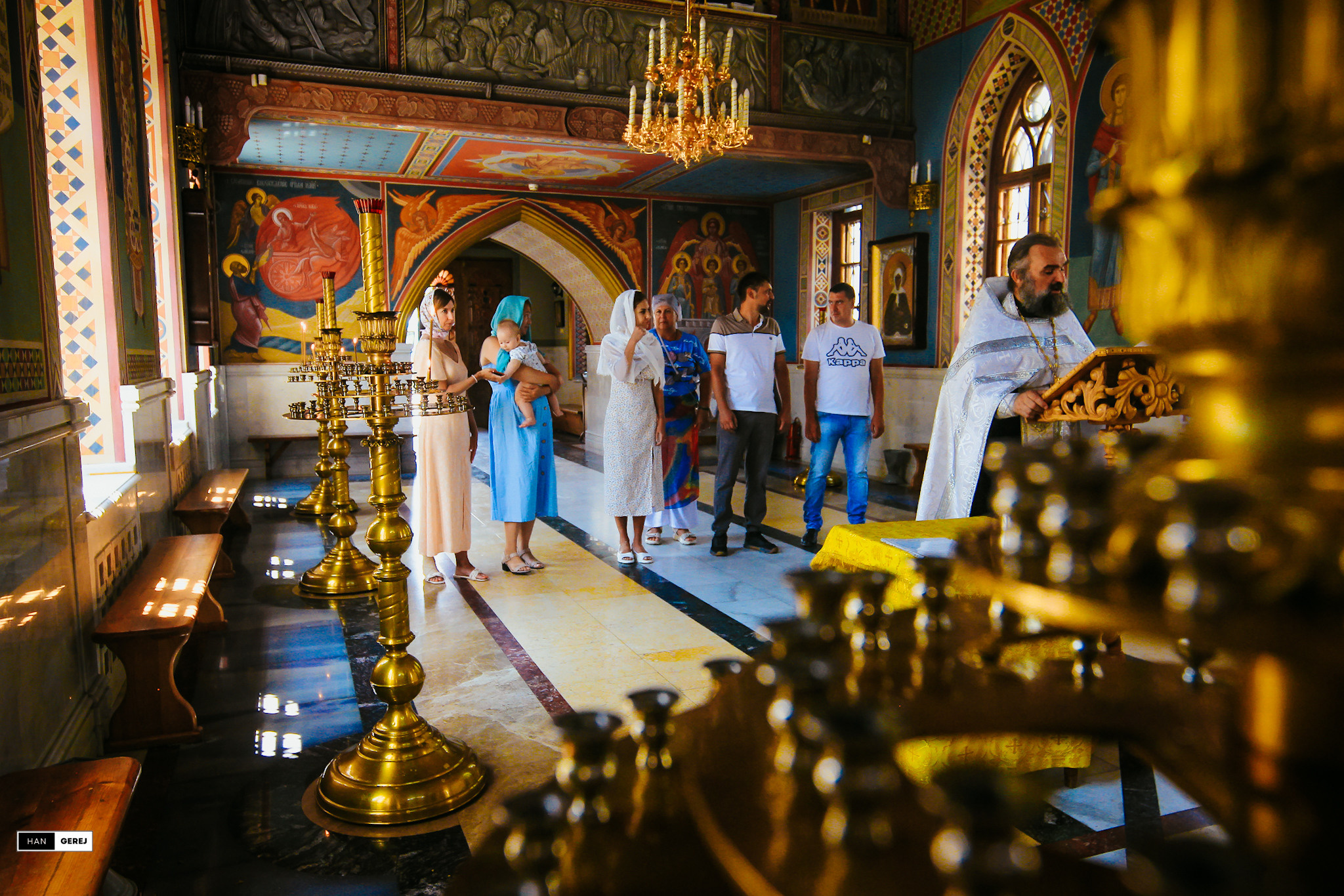 «Церковь всех Крымских святых и Федора Стратилата» Крещение Алушта. Фотограф в Крыму Григорий