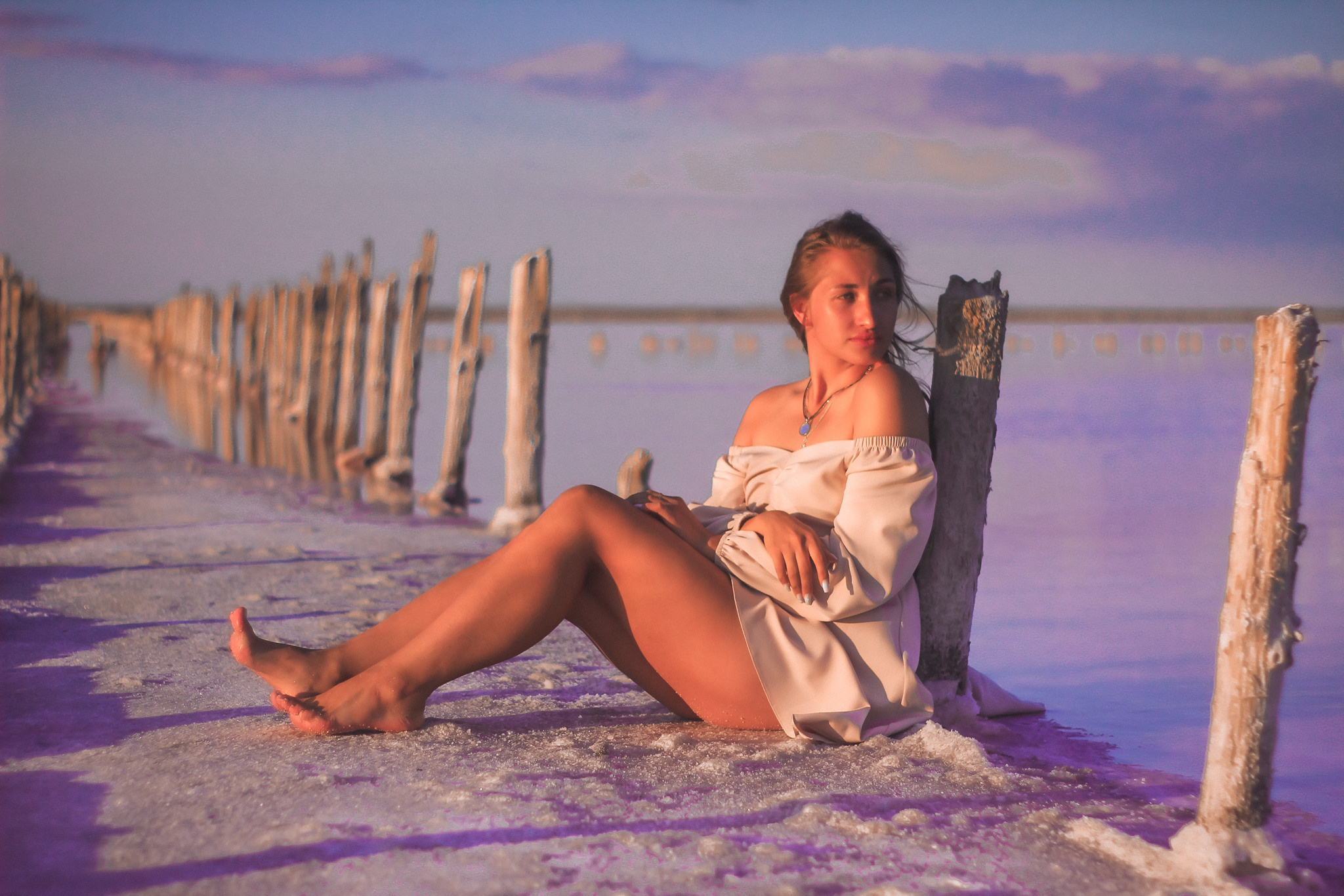 DARIYA ROZOVOE OZERO. Фотограф в Крыму Григорий