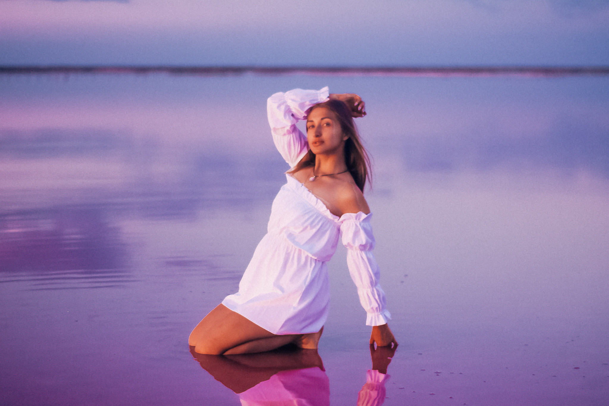 DARIYA ROZOVOE OZERO. Фотограф в Крыму Григорий