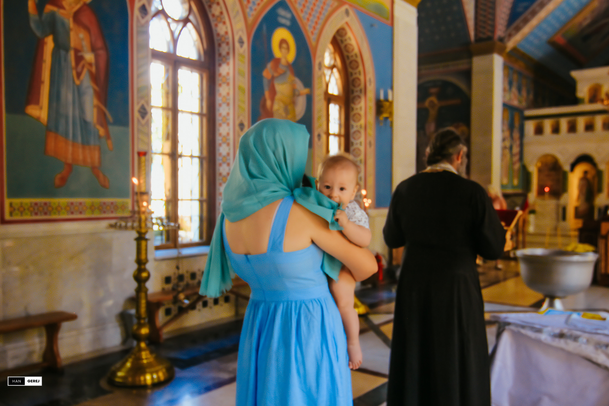 «Церковь всех Крымских святых и Федора Стратилата» Крещение Алушта. Фотограф в Крыму Григорий
