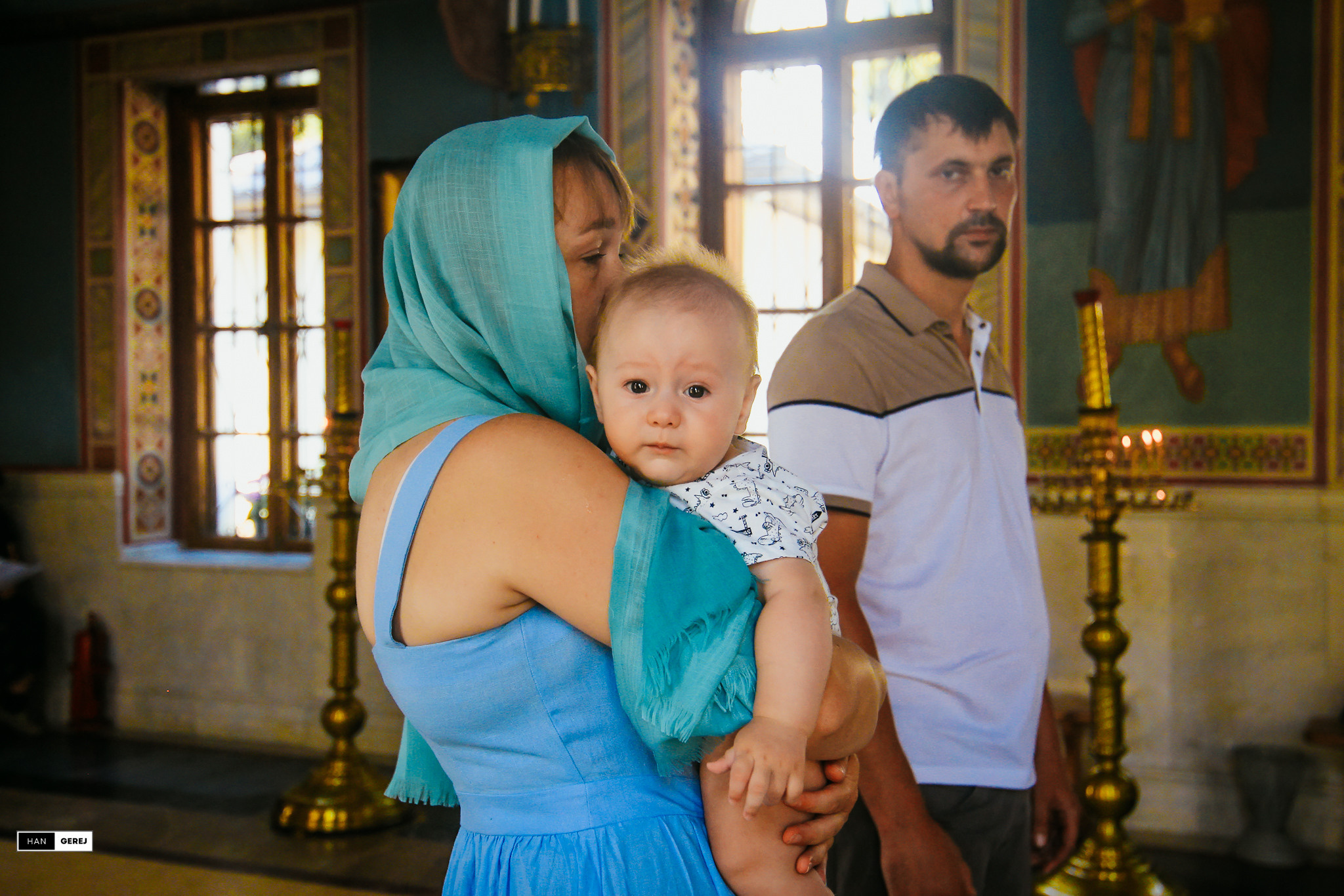 «Церковь всех Крымских святых и Федора Стратилата» Крещение Алушта. Фотограф в Крыму Григорий