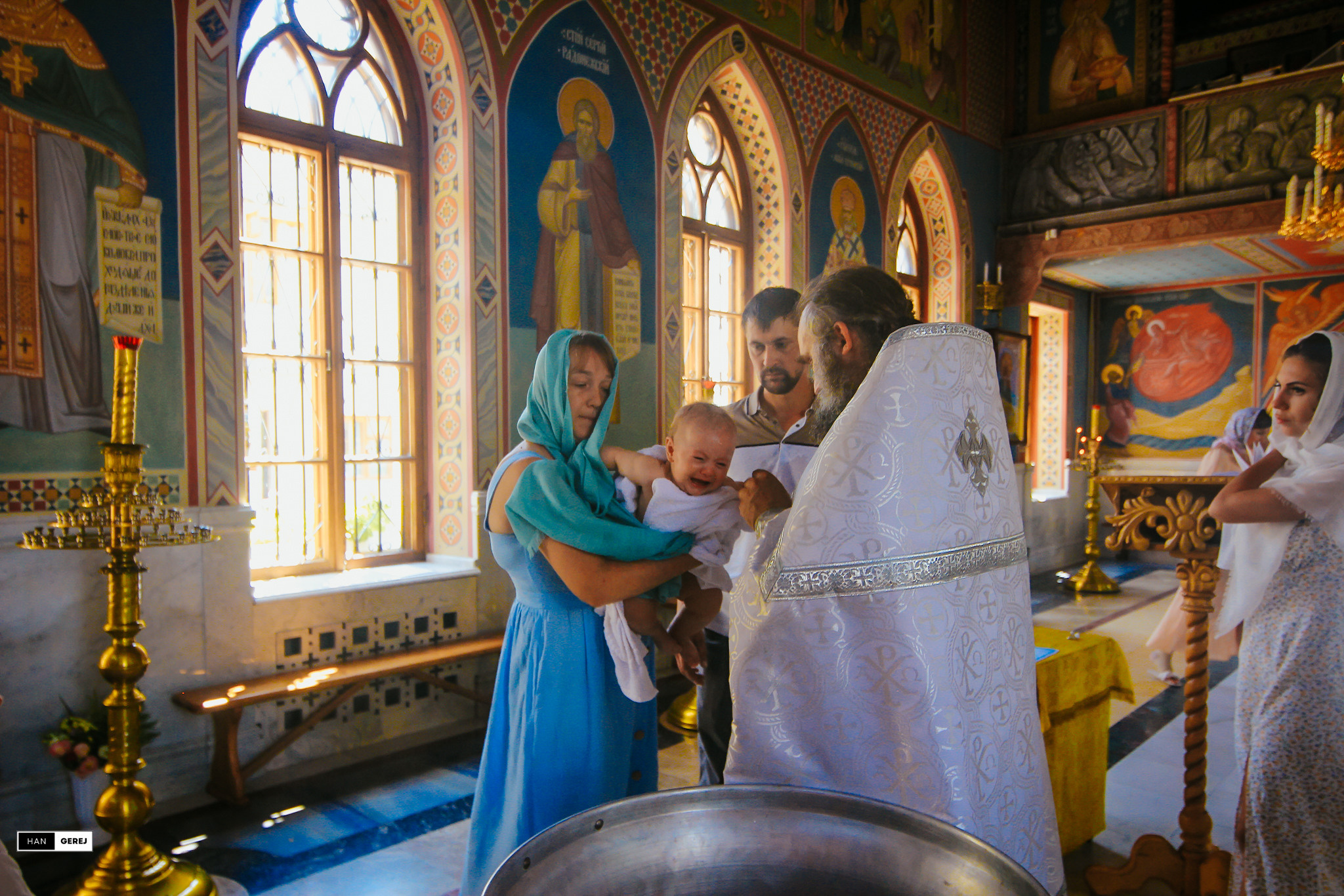 «Церковь всех Крымских святых и Федора Стратилата» Крещение Алушта. Фотограф в Крыму Григорий