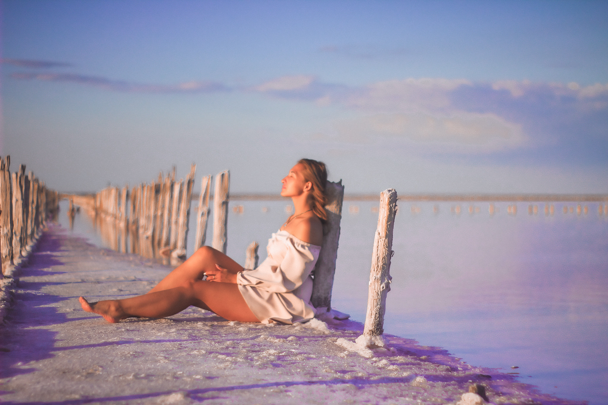 DARIYA ROZOVOE OZERO. Фотограф в Крыму Григорий