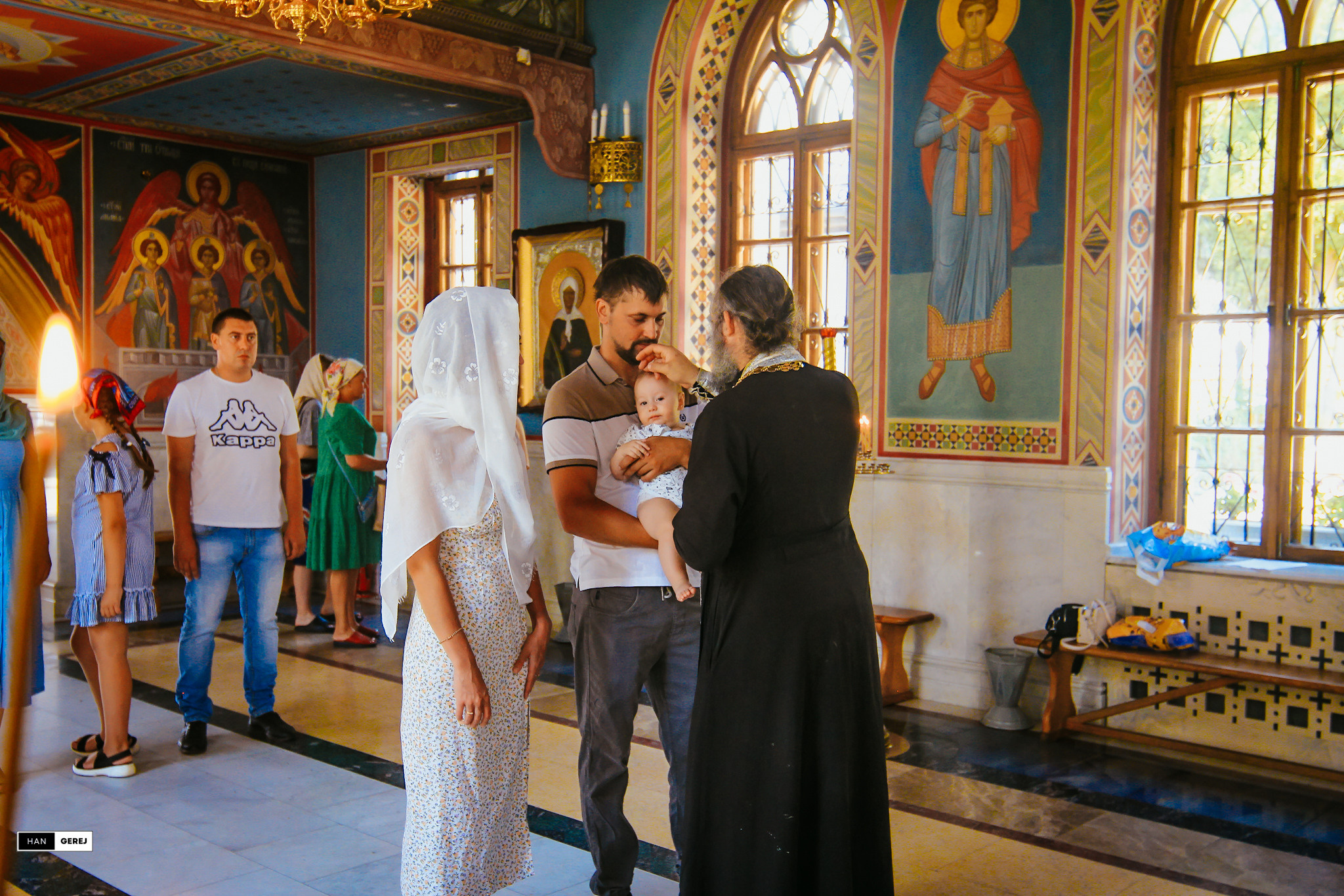 «Церковь всех Крымских святых и Федора Стратилата» Крещение Алушта. Фотограф в Крыму Григорий