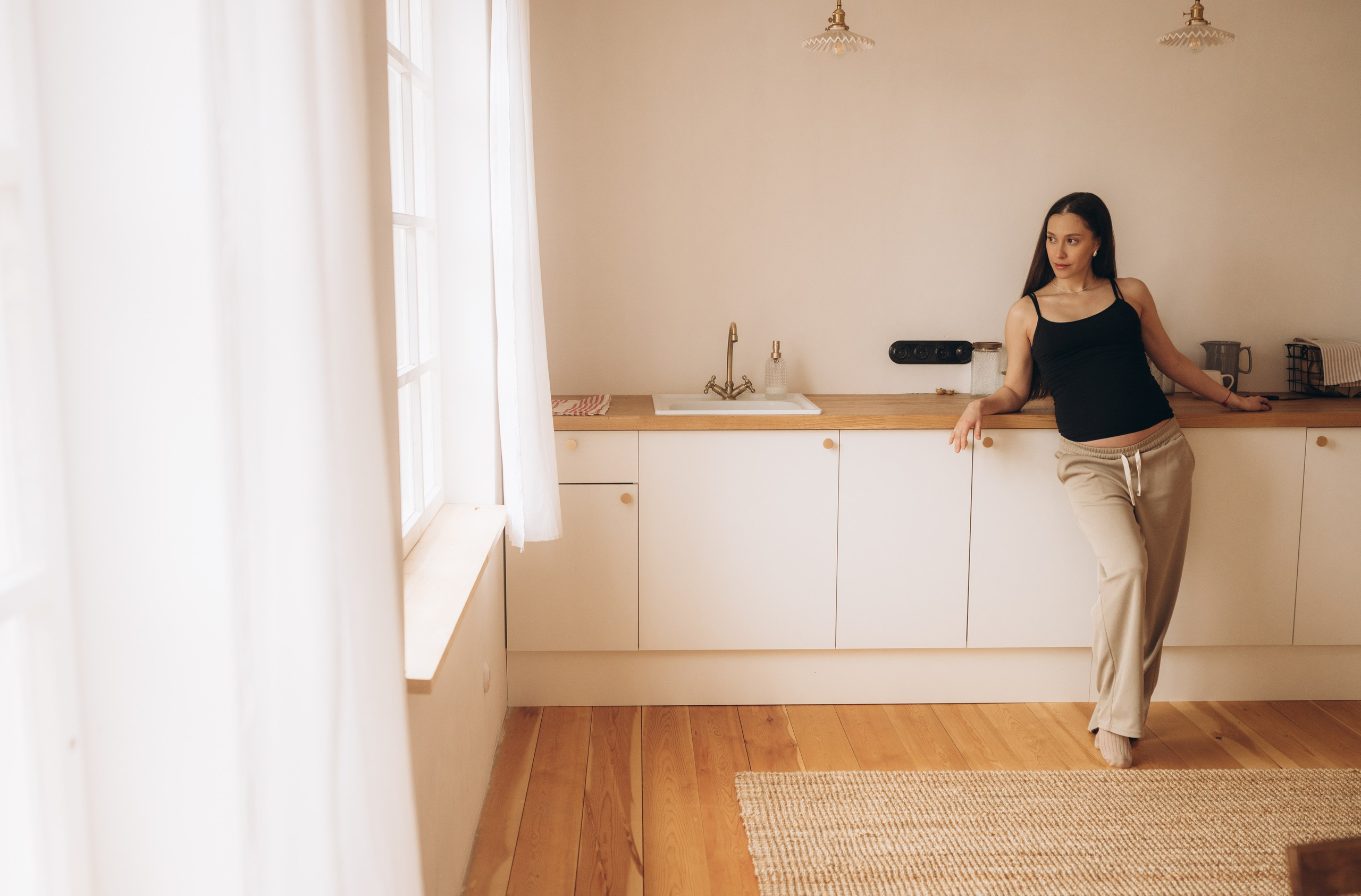 Беременность (студия Дача). Семейный фотограф Тюмень