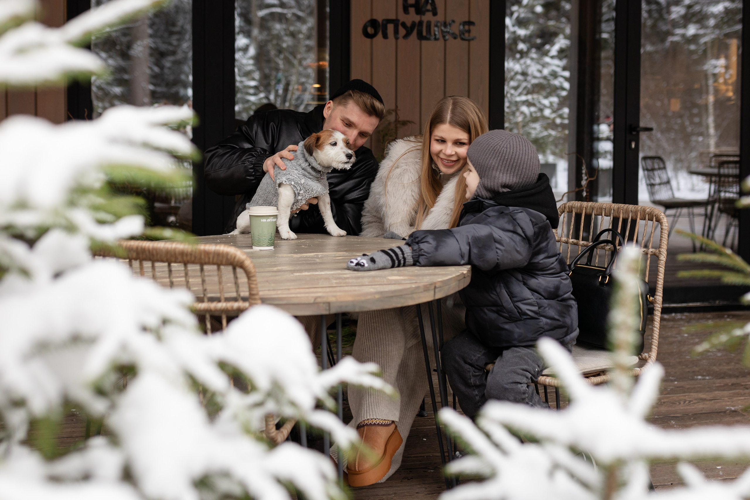 Зимний Мещерский парк. Фотограф в Москве Вероника Иньякова