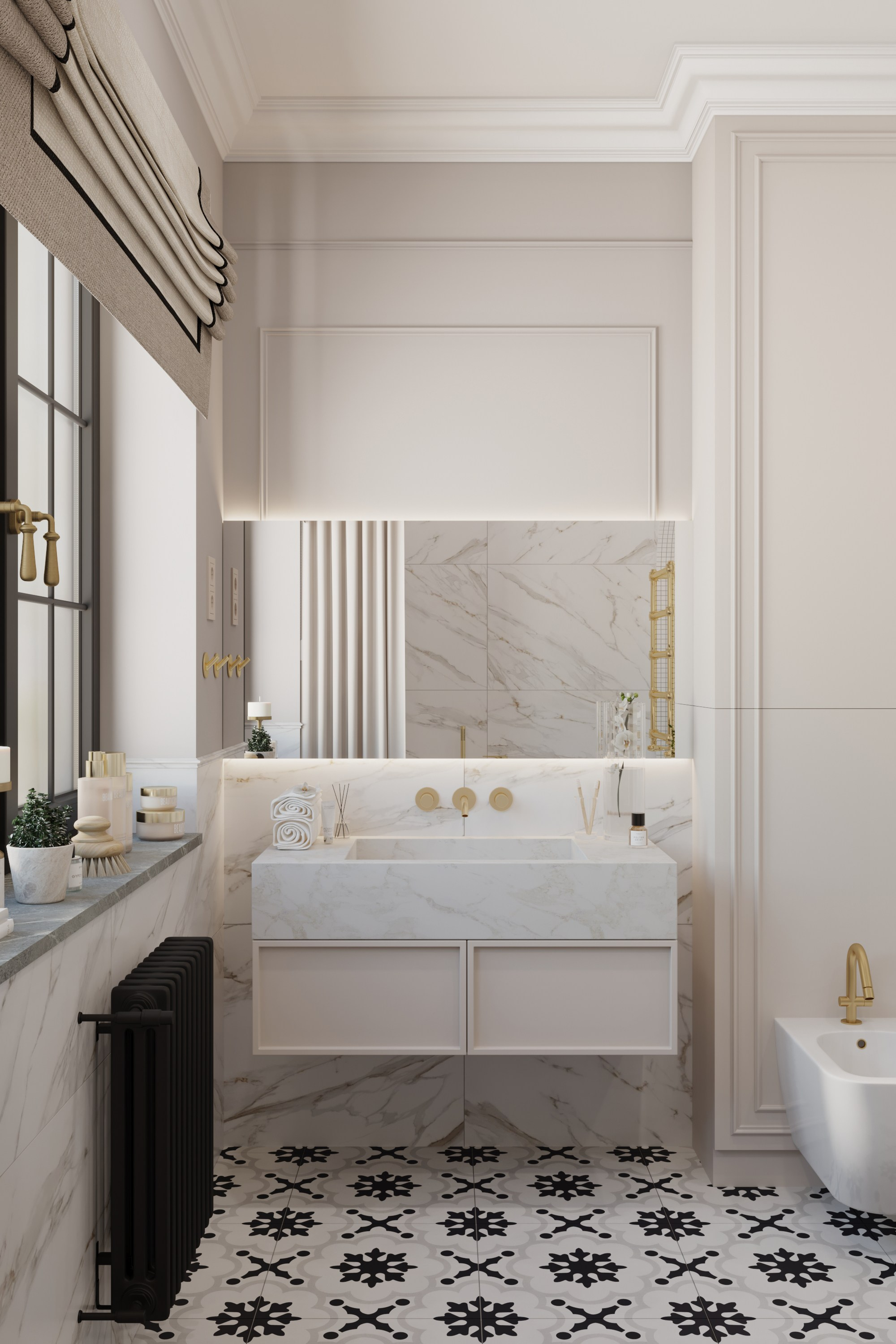 Дом 320 м² для большой семьи в Парижском стиле🤍