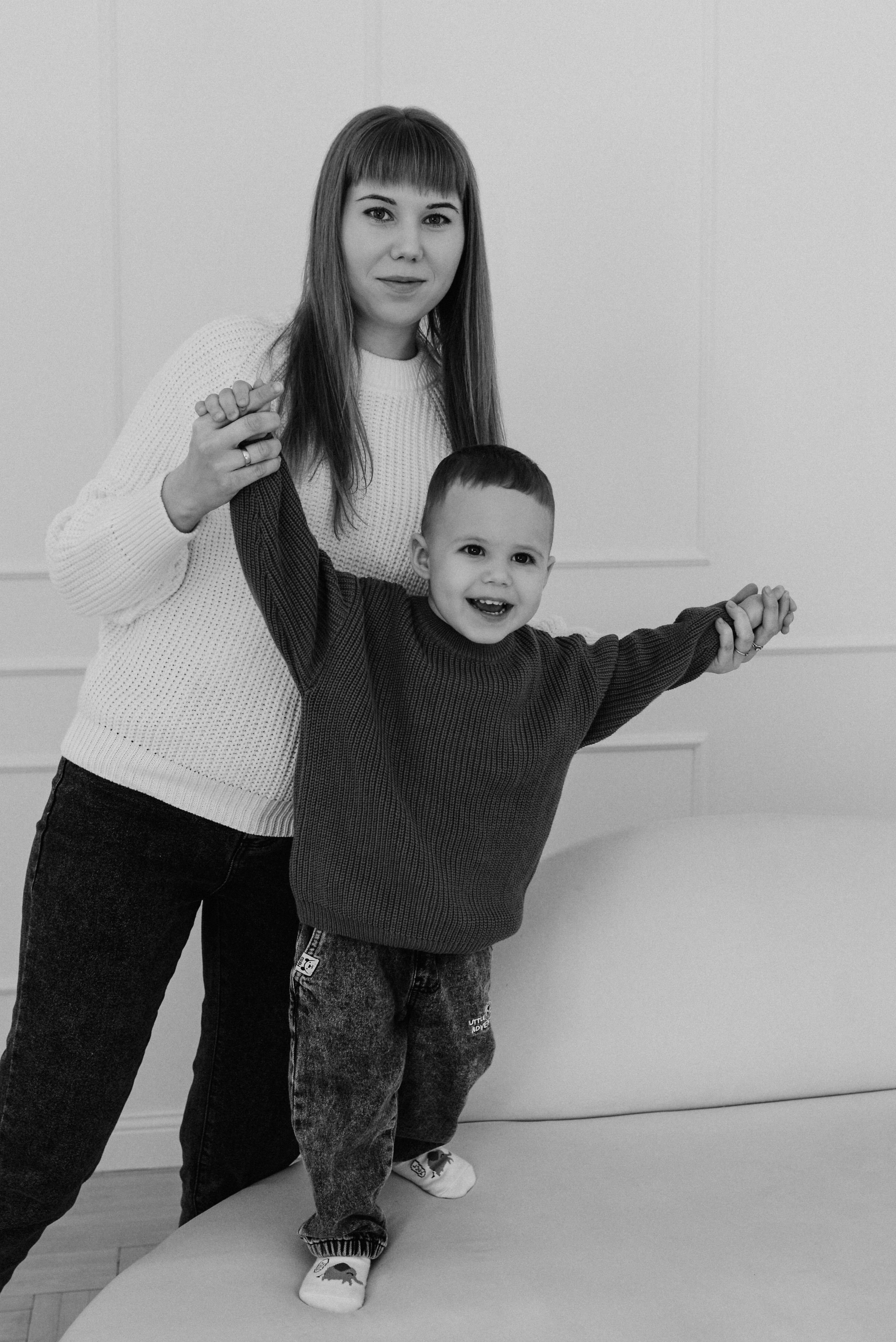 Антон, Вика и маленький Лёва. Фотограф Ярута Оксана / Ростов-на-Дону