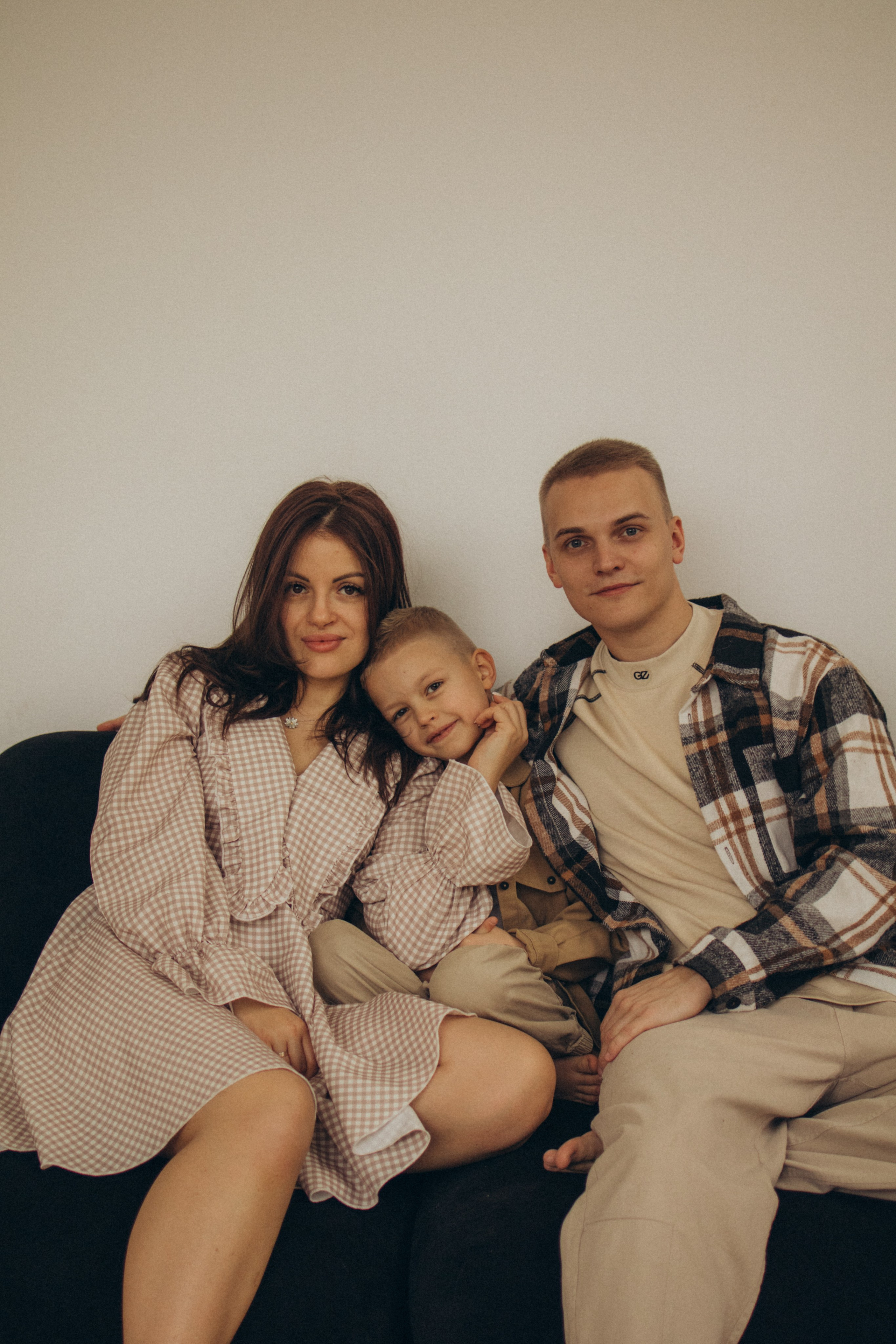 Николай, Анна и Илюша. Семейный фотограф Москва