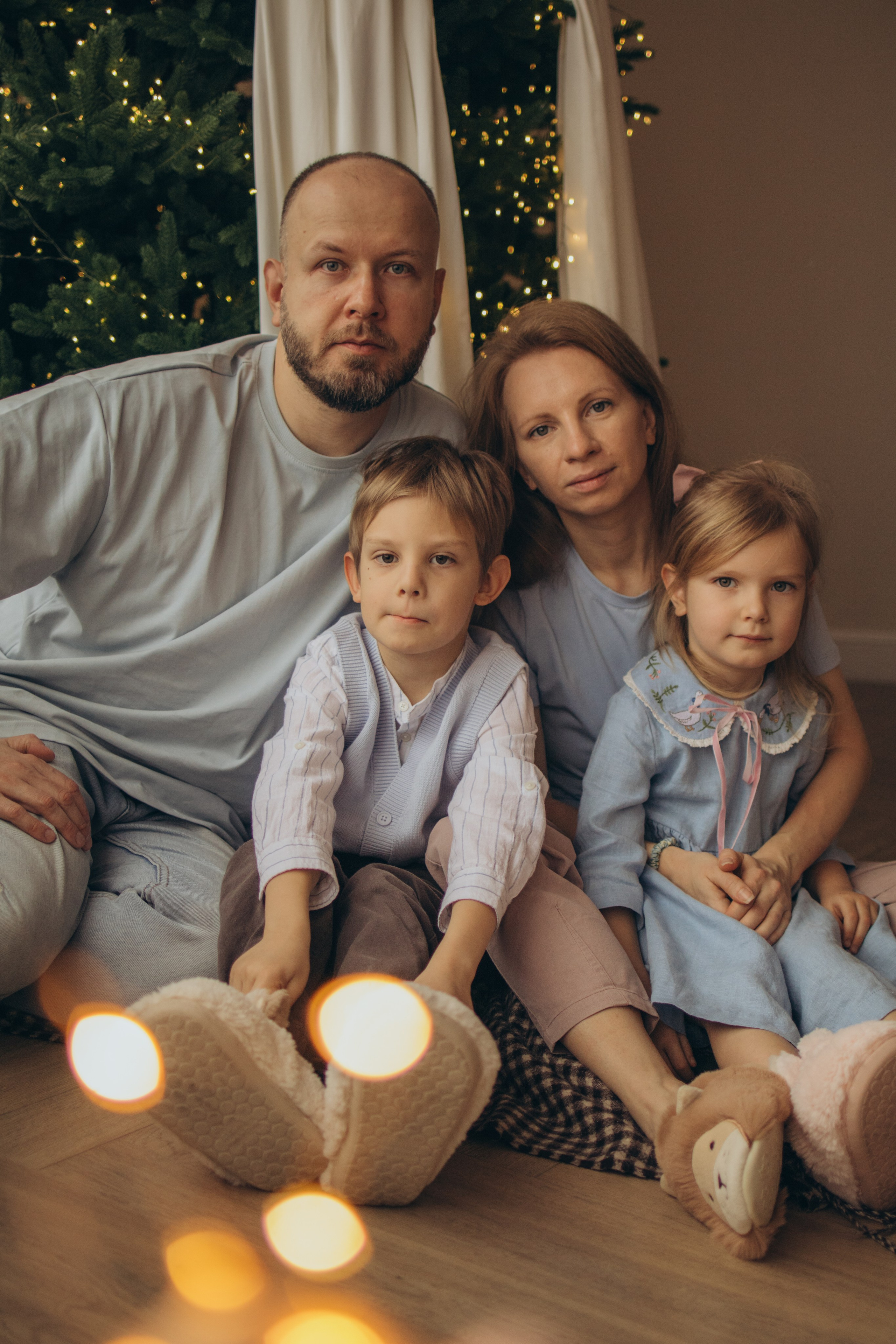 Новогодняя история. Семейный фотограф Москва