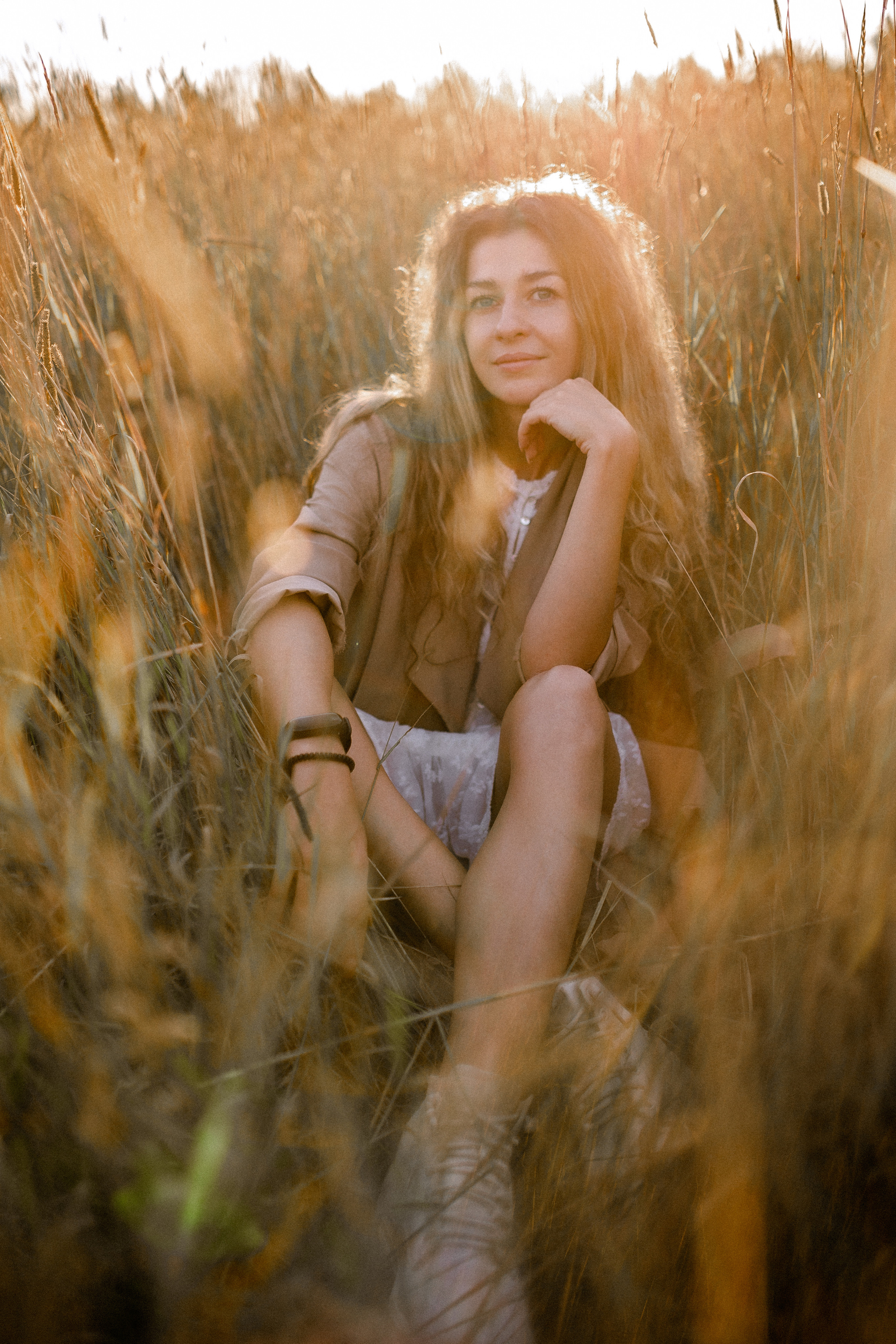 Катя. Съёмка на закате. Фотограф НОГИНСК, Москва, Анастасия Белая