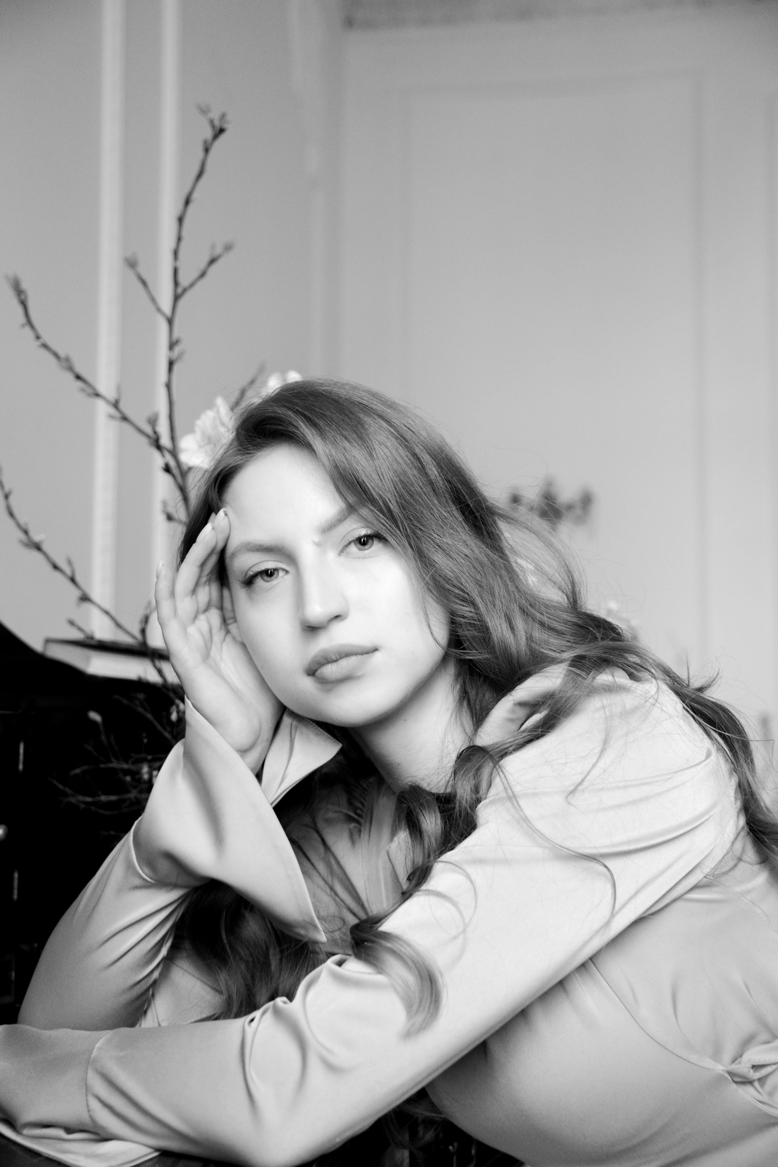 Алина в цветах. Фотограф-ретушер