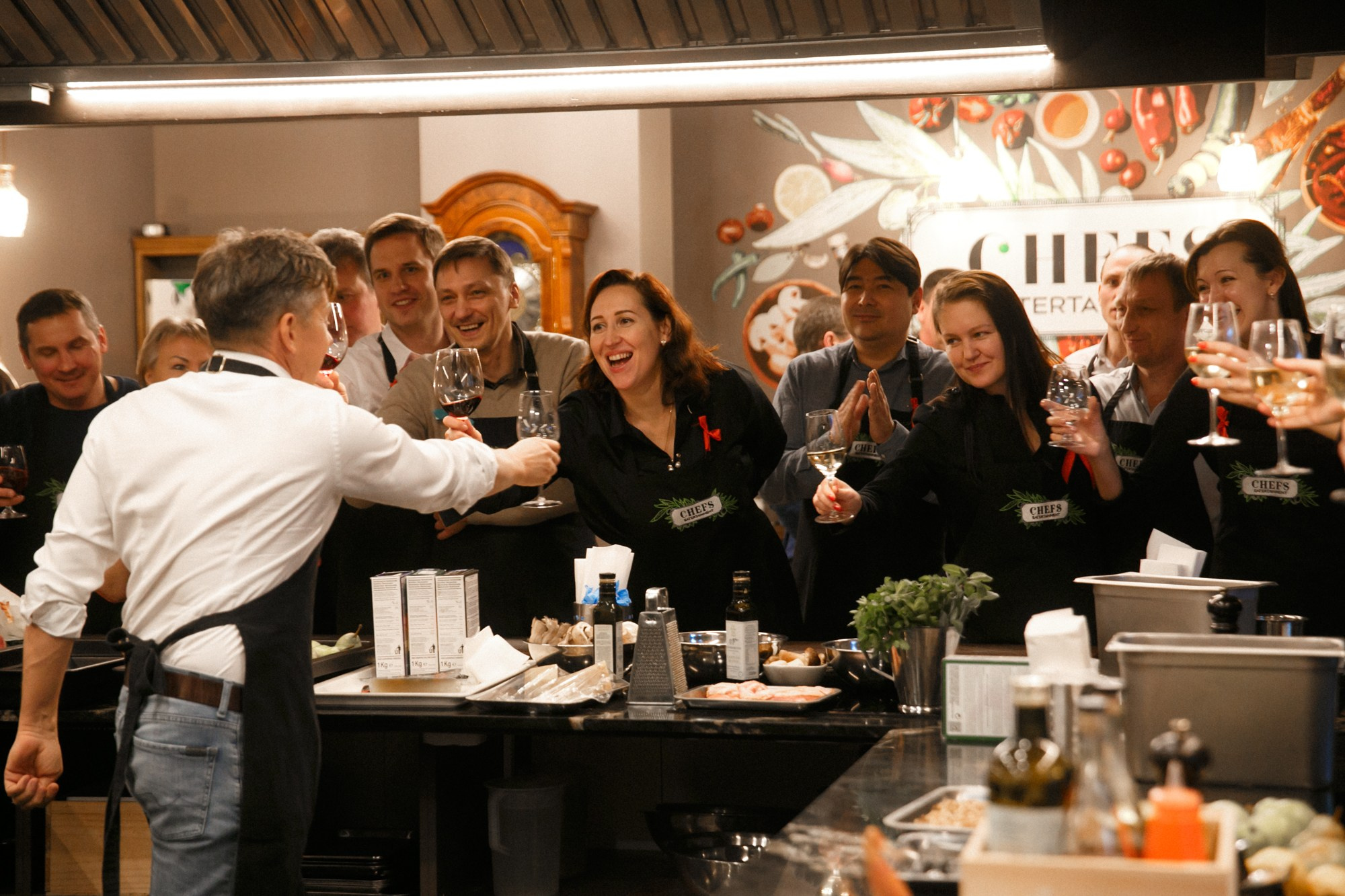 «CHEFS EATERTAINMENT». Рабочая сторона — бизнес портрет и репортаж в Санкт-Петербурге