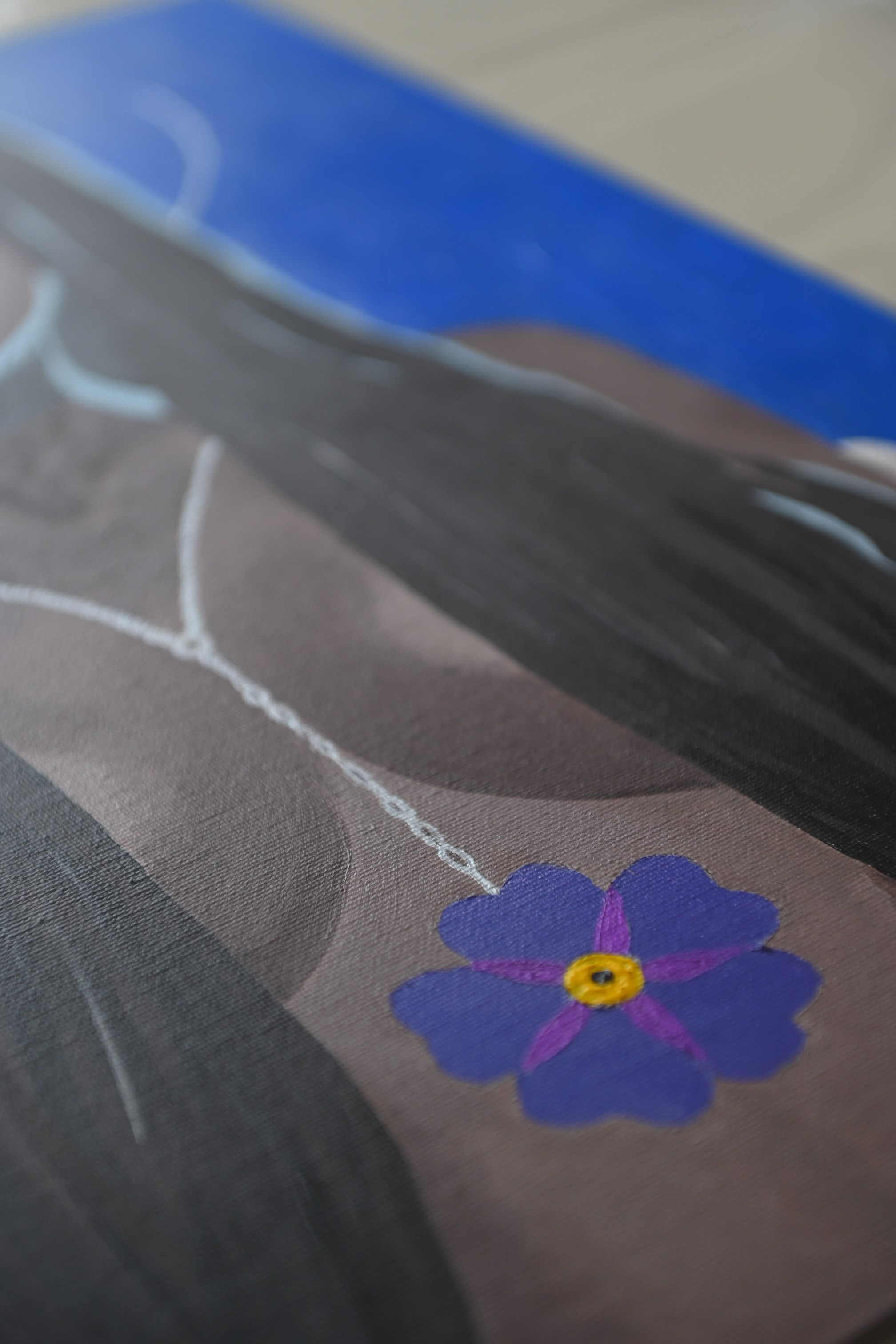 Незабудка. Художник интерьерных картин на заказ в Москве Nadi_Korchagina