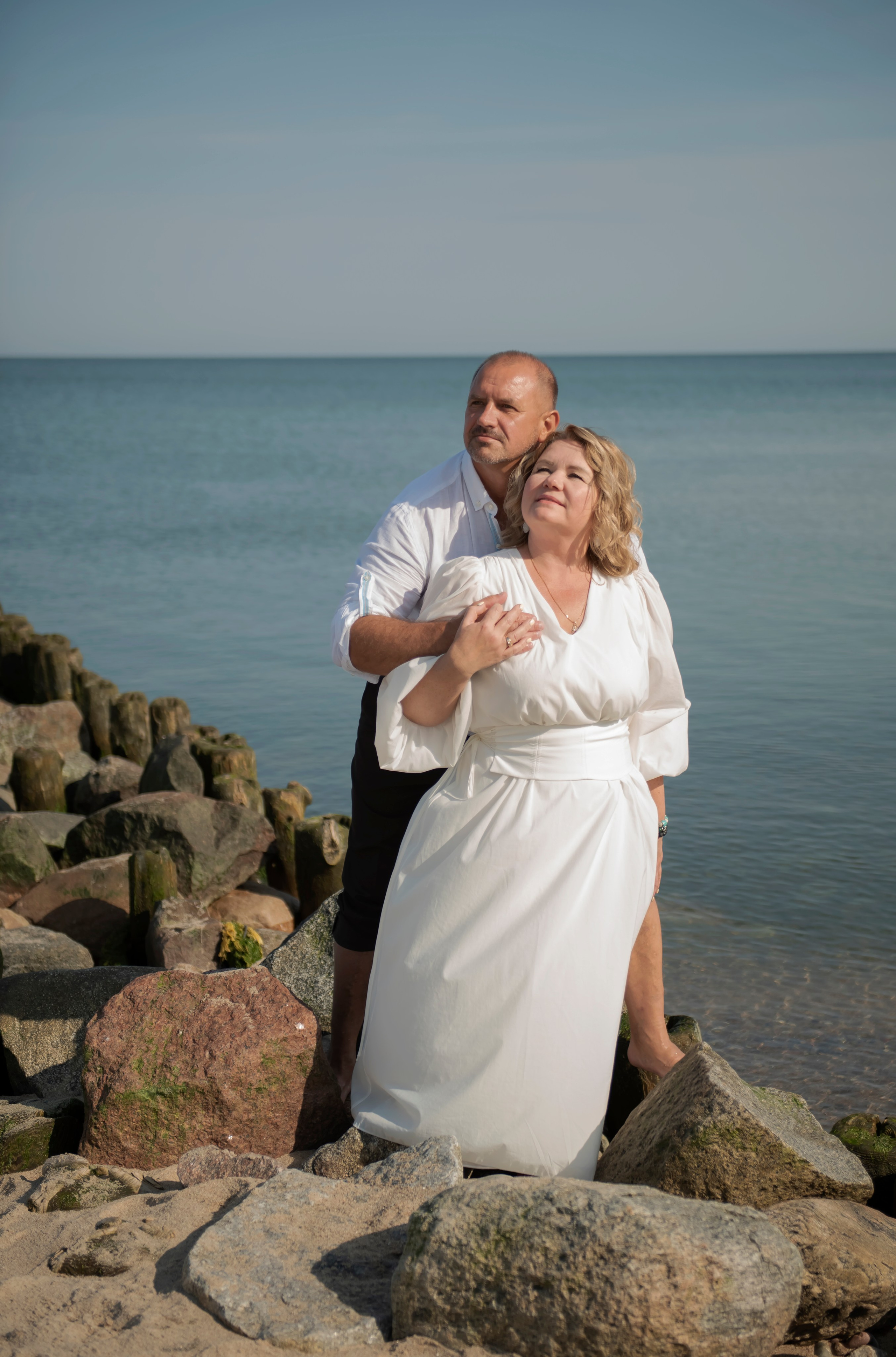 Семейная съёмка на берегу моря. Фотограф Зеленоградск