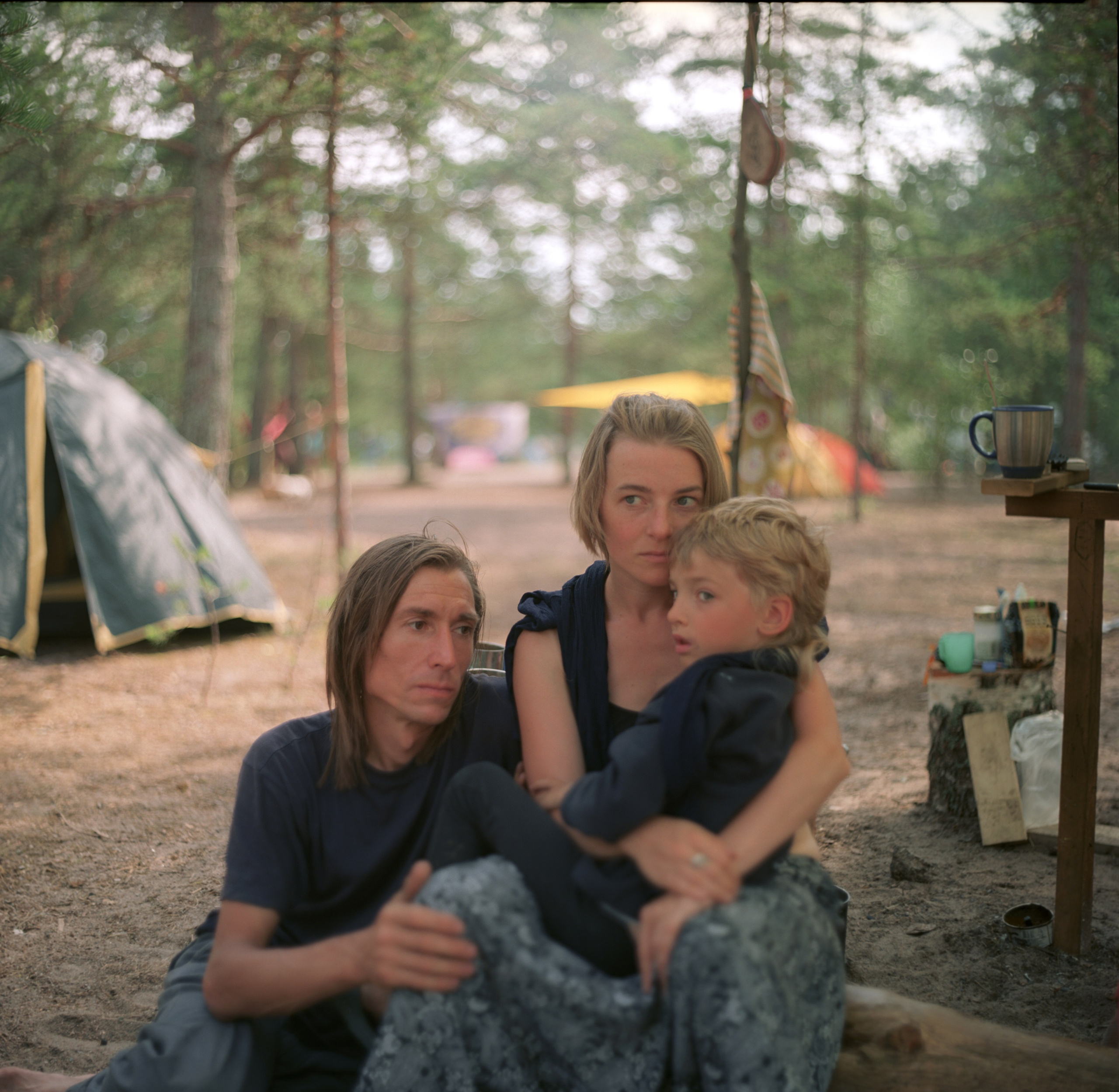 Portraits / color. Katya Zimina, film photographer