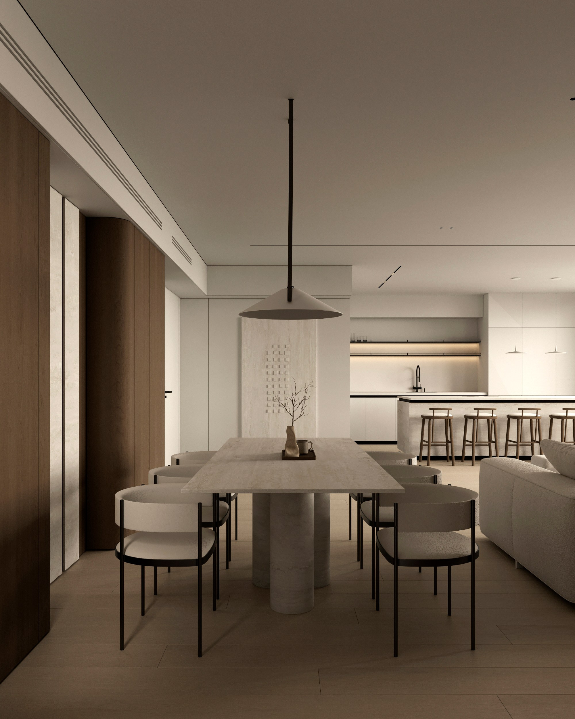 Warm Light Residence. Denis Konarev | Architectural Visualization Studio