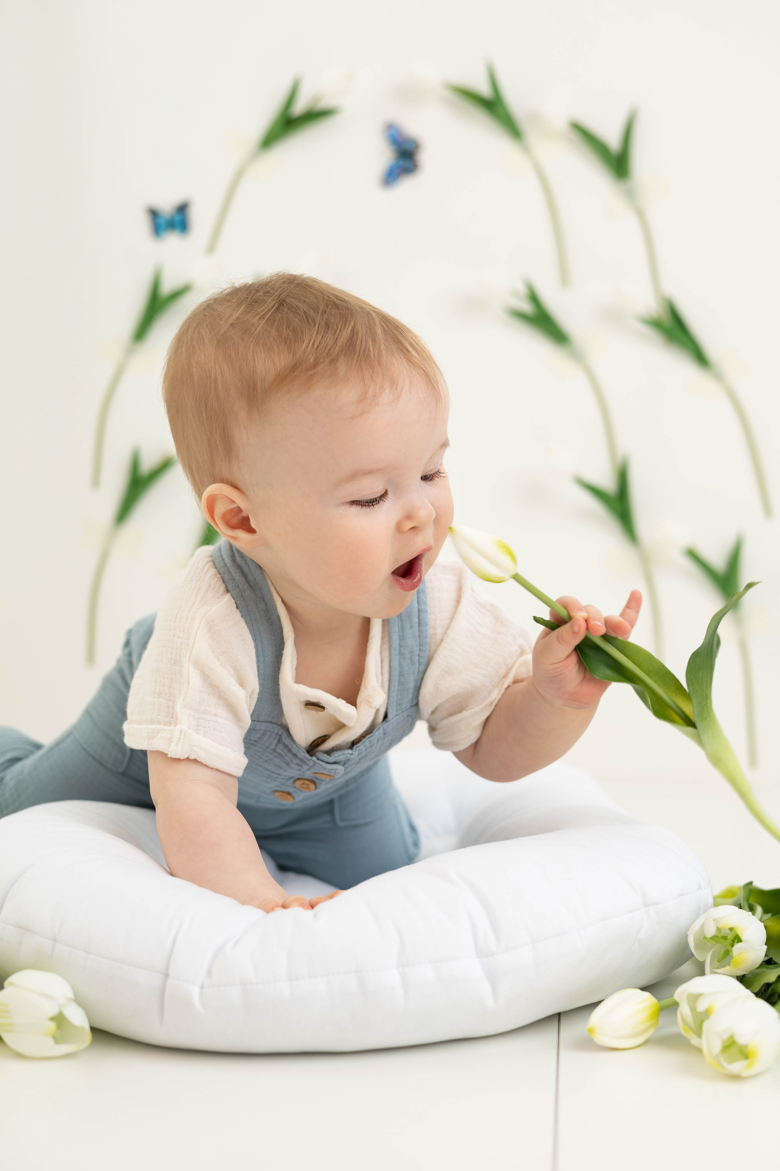 «Весна». «Вкадре» — фотосессия новорожденных Тула | детский фотограф в Туле
