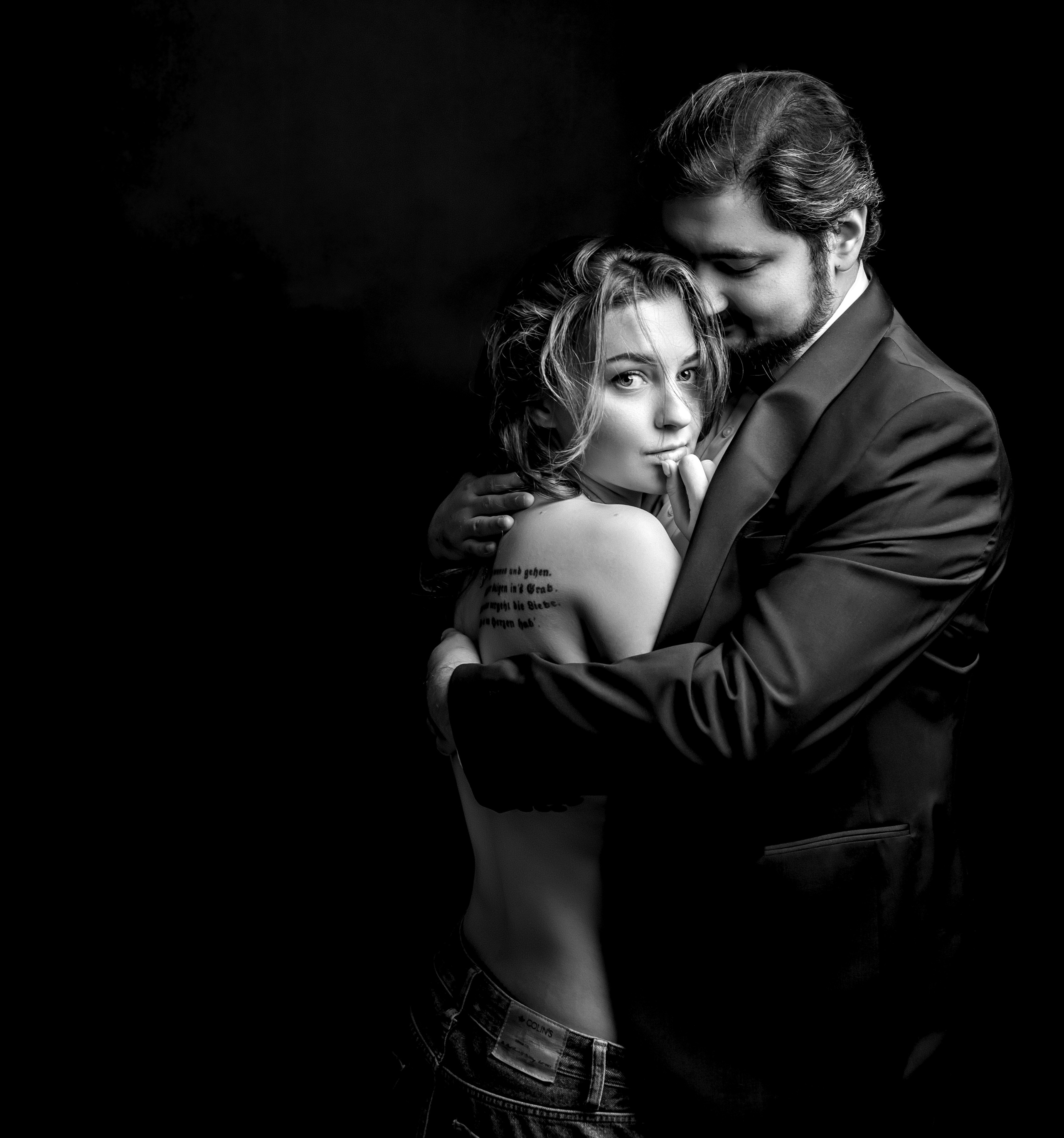 Портрет в чб. Фотосъемка, свадебная фотосъемка, Москва, Нижний Новгород