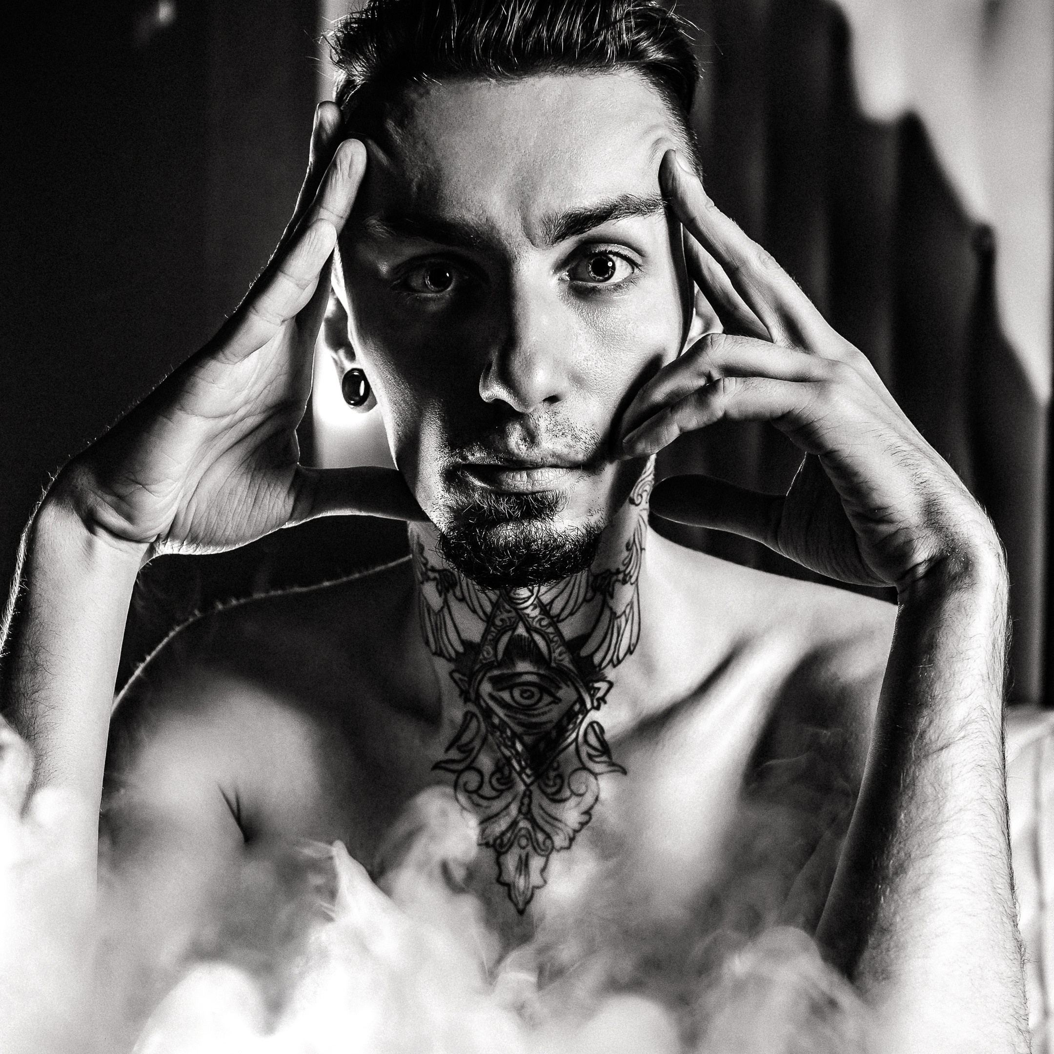 Портрет в чб. Фотосъемка, свадебная фотосъемка, Москва, Нижний Новгород