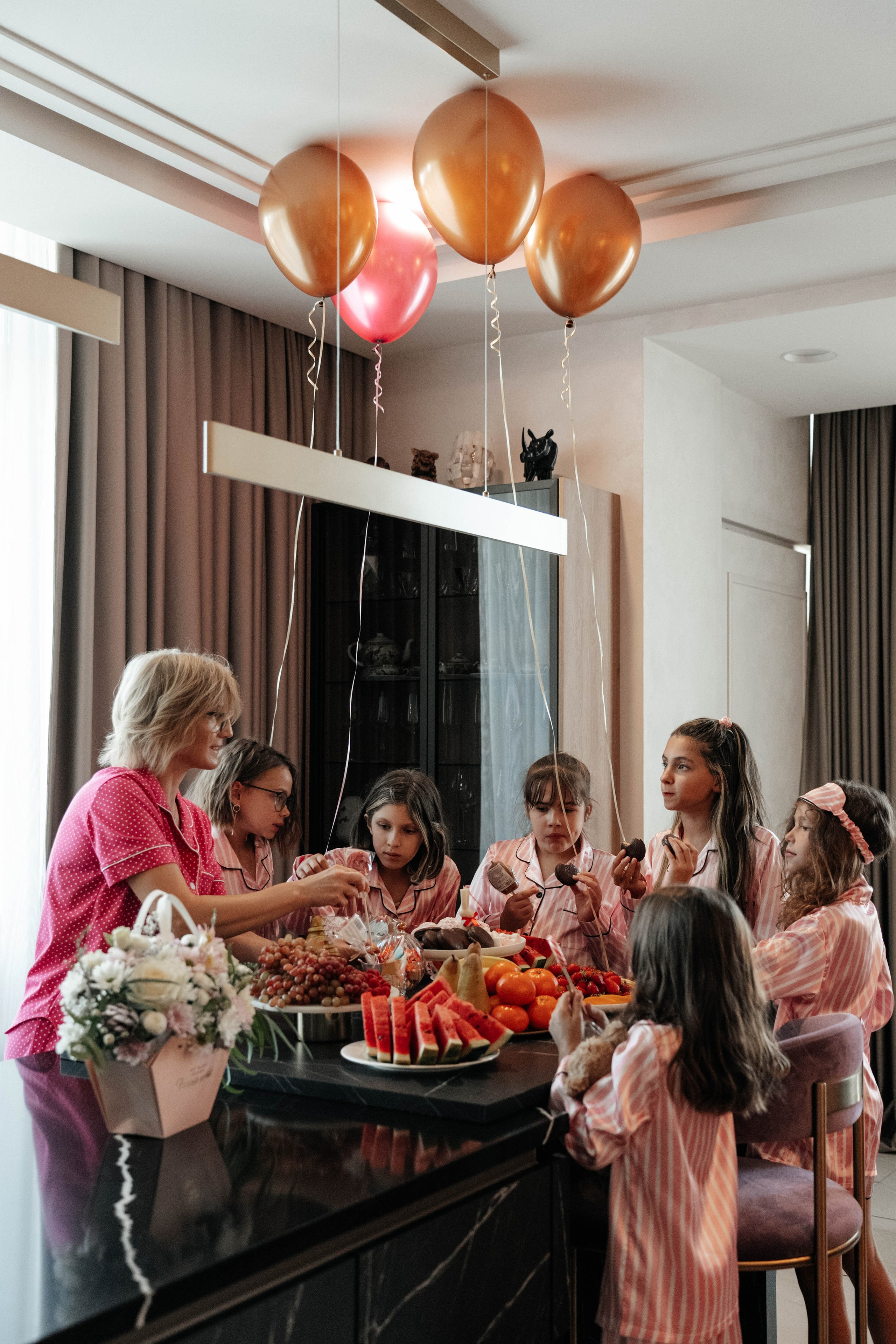 Пижамная вечеринка в честь дня рождения!. Свадебный фотограф Москва Александра Аверкова