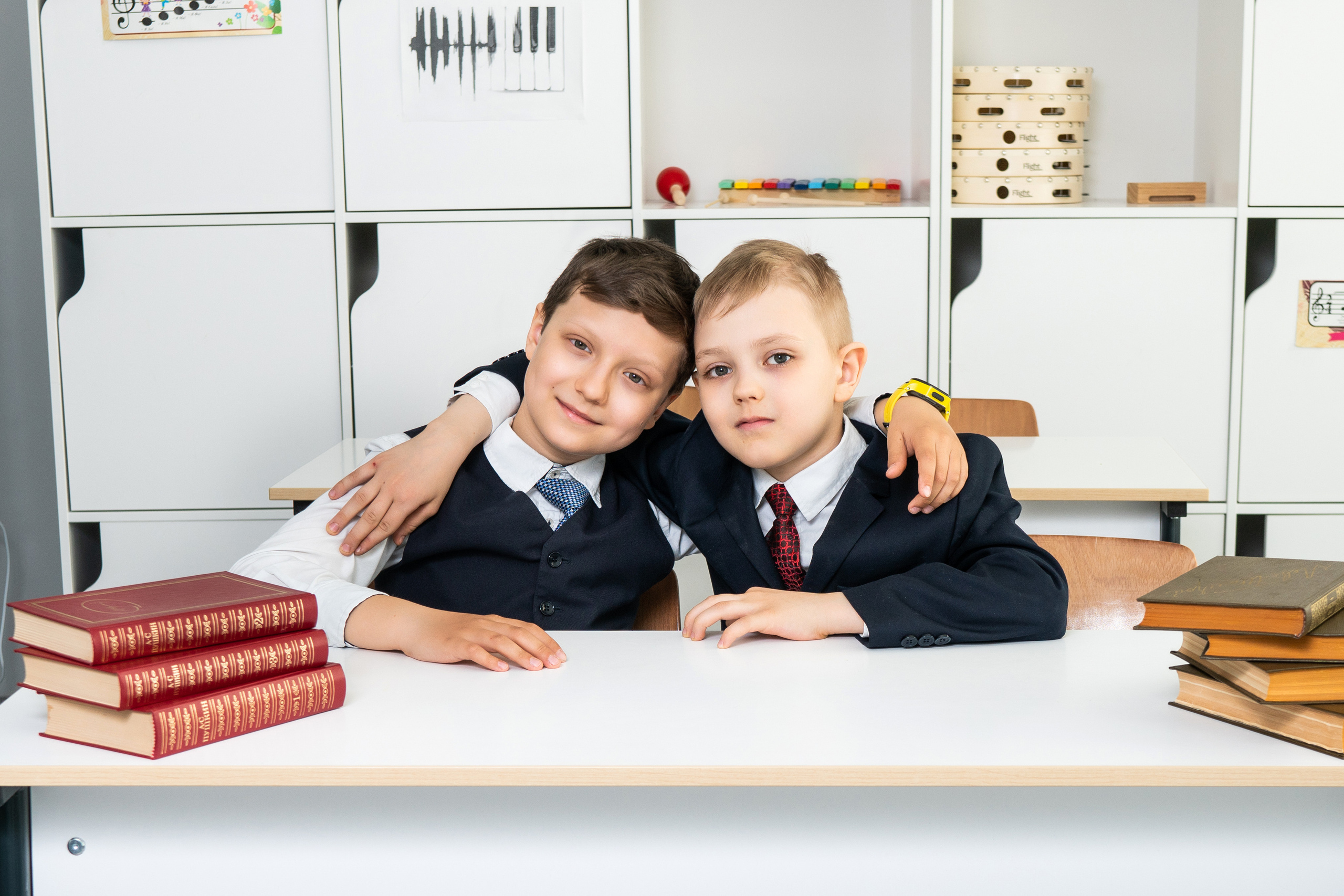 Съемки в школе. Фотограф Наталья Непогода